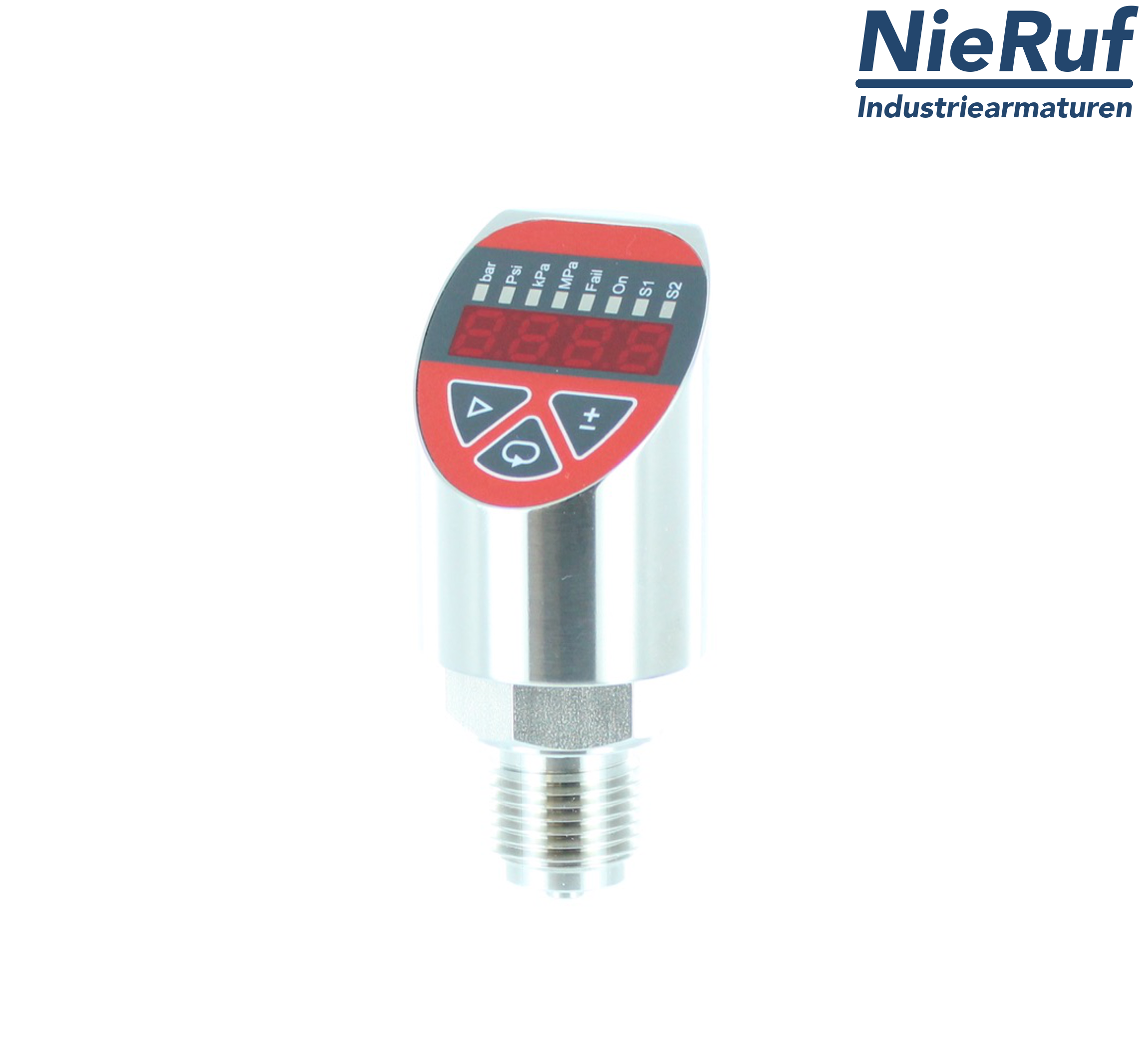 Digitaler Drucksensor G 1/2" B  4-Leiter: 1xPNP, 1x4 - 20mA FPM 0,0 - 600,0 bar