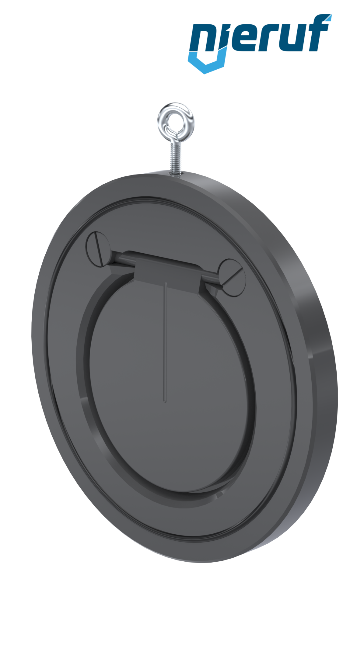 Zwischenflansch-Rückschlagklappe DN125 ZR05 Kunststoff PVC-U NBR