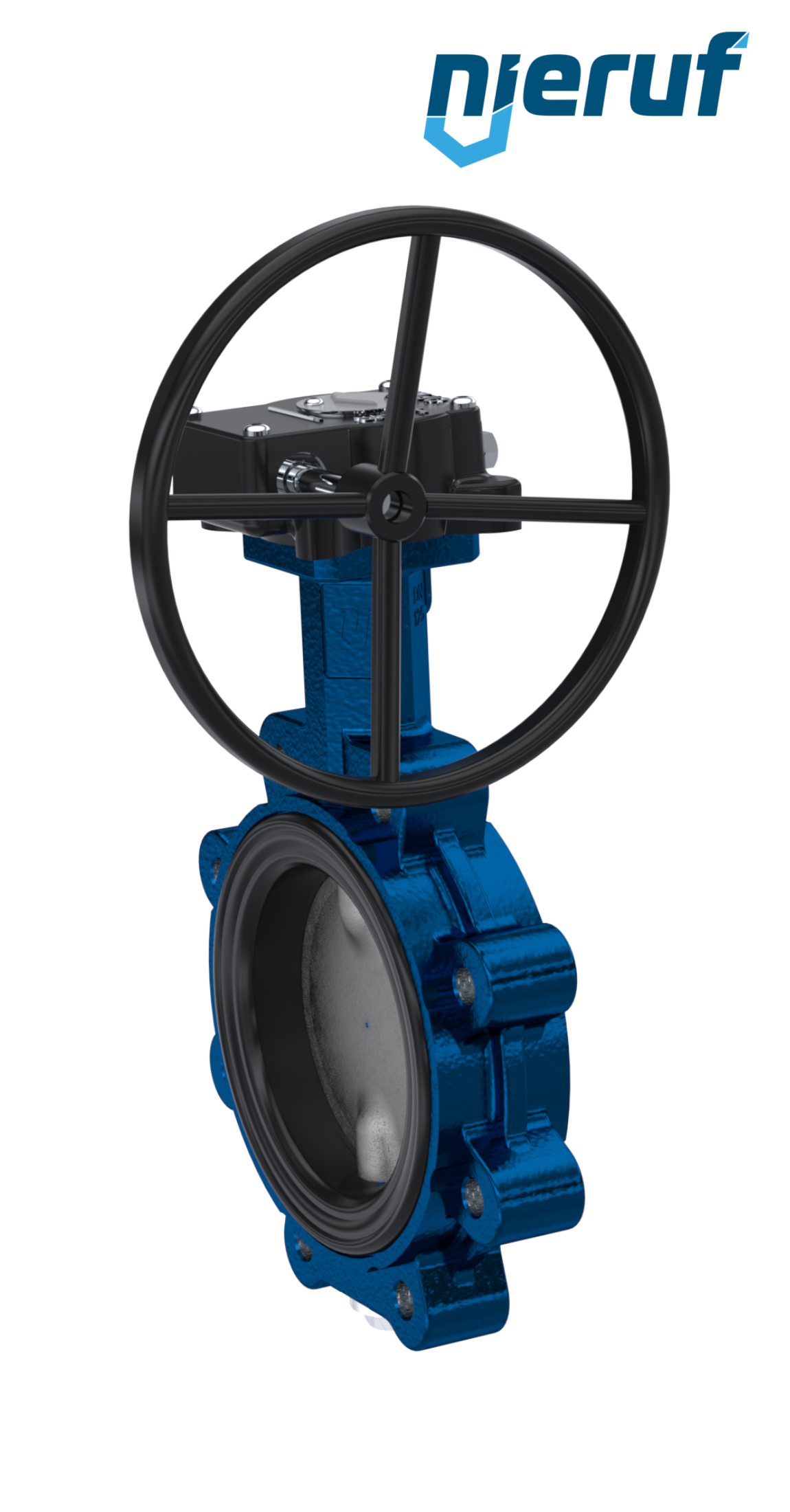 Absperrklappe AK02 DN 150 PN10-PN16 DVGW-Trinkwasser Schneckenradgetriebe