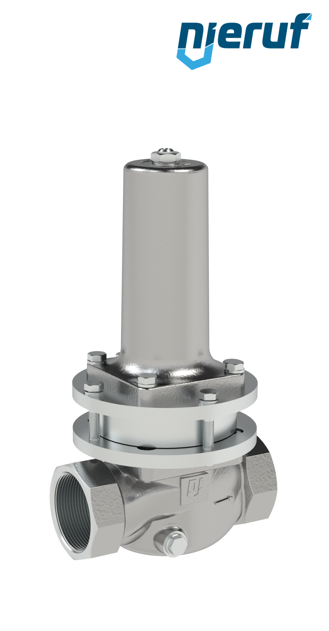 Niederdruck-Dampfdruckminderer 1 1/4" Zoll NPT DM21 Edelstahl PTFE / EPDM / FEPM 0,3 - 2,0 bar