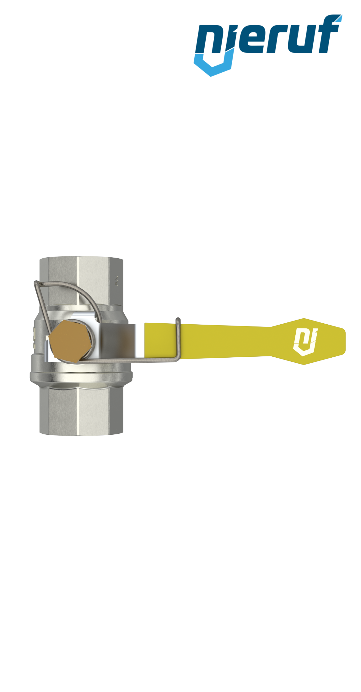 Kugelhahn mit Federrückstellung DN20 - 3/4" Zoll GK13