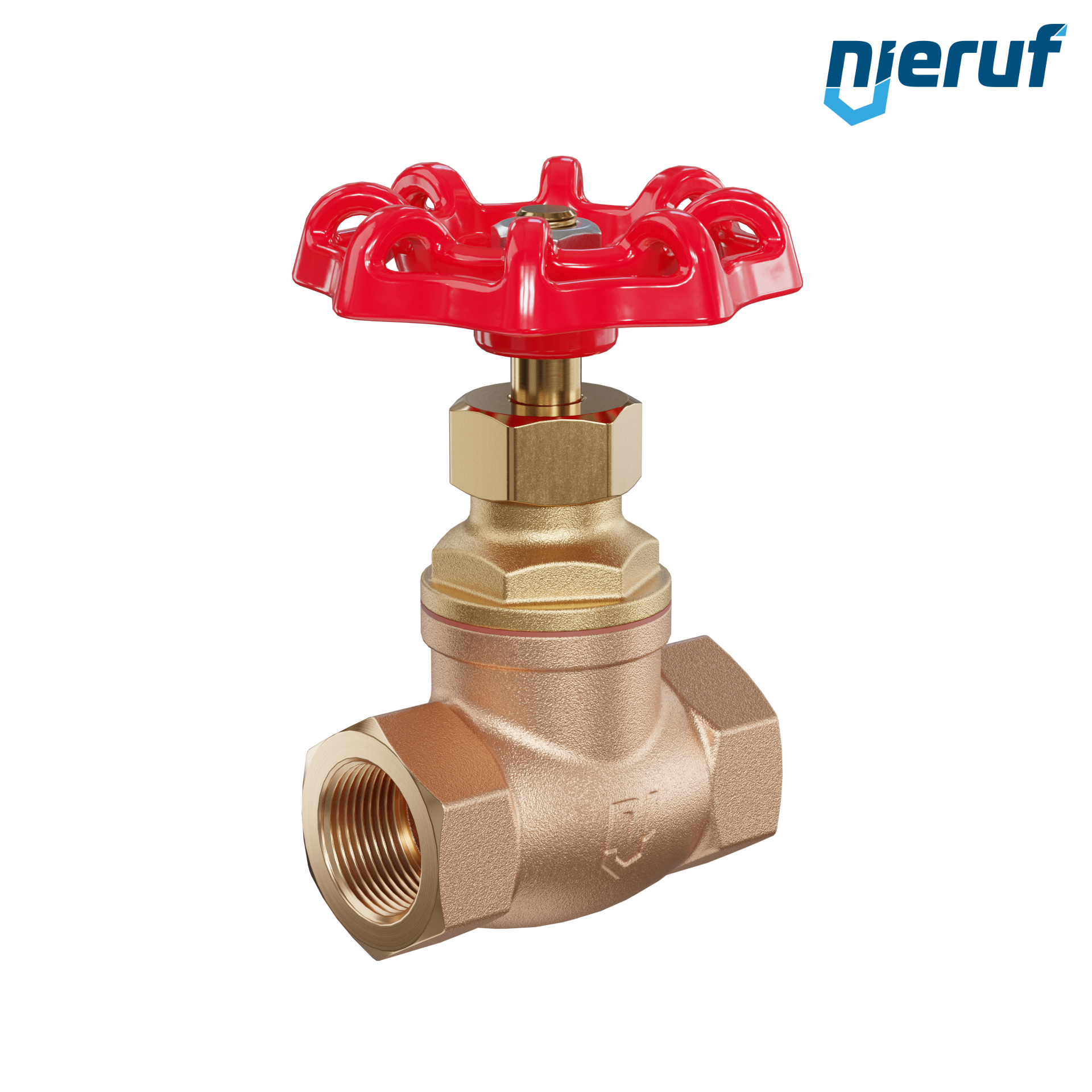 Absperrventil Innengewinde DN10 - 3/8" Zoll PN16 AV10 Bronze ASTM B62