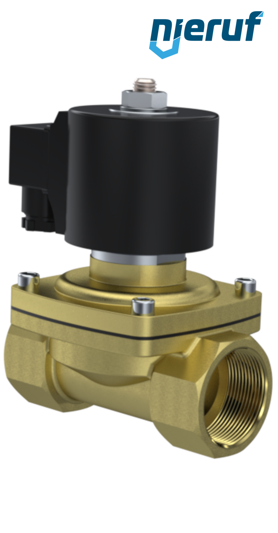 elettrovalvola per il vuoto G 2" pollici ottone MV06 NBR 24V DC