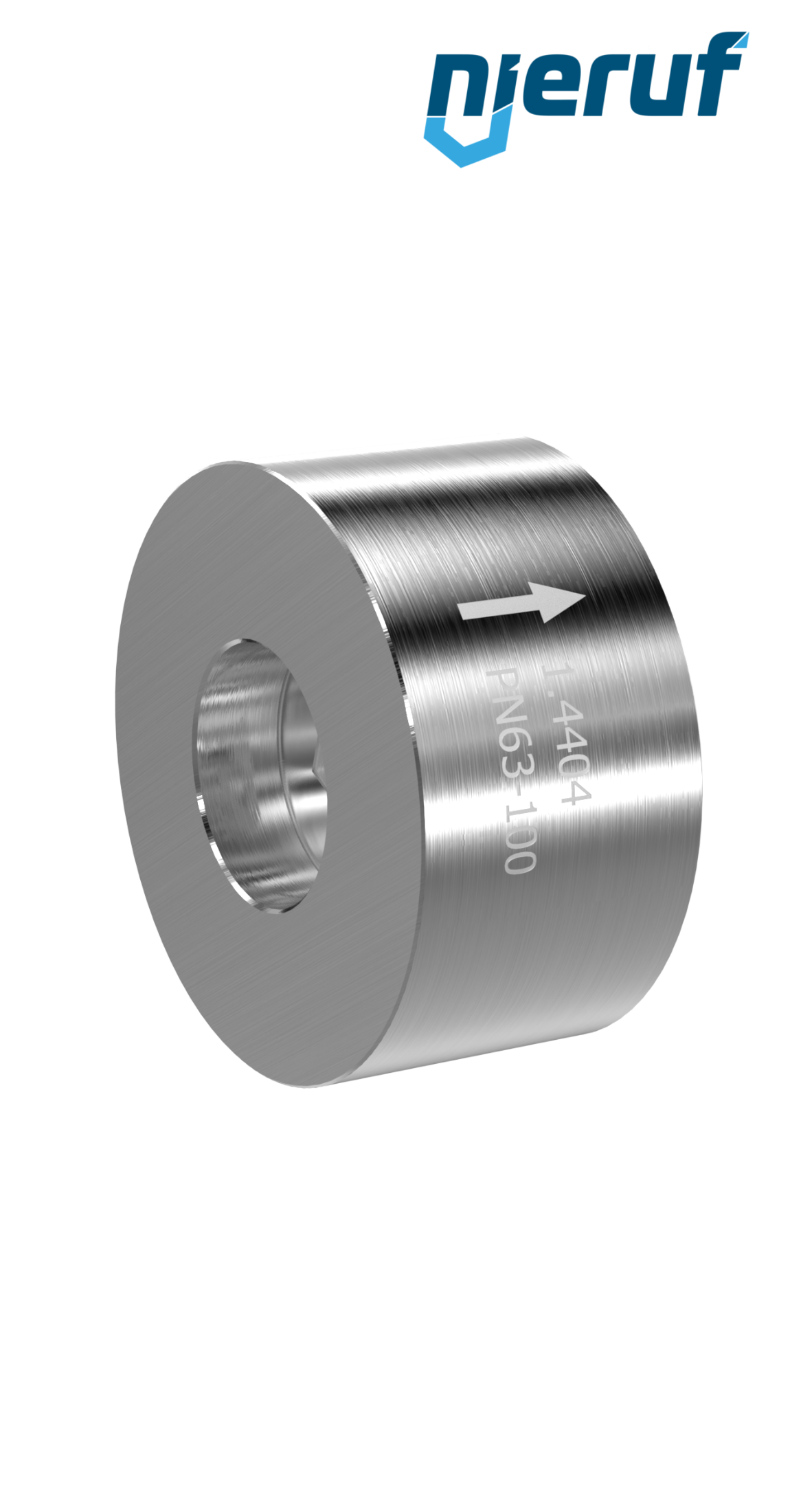 Rückschlagventil DN 40 Edelstahl 1.4404 FKM PN 63 bis 100 (+ASME B16.5 / ANSI 600 und 900)