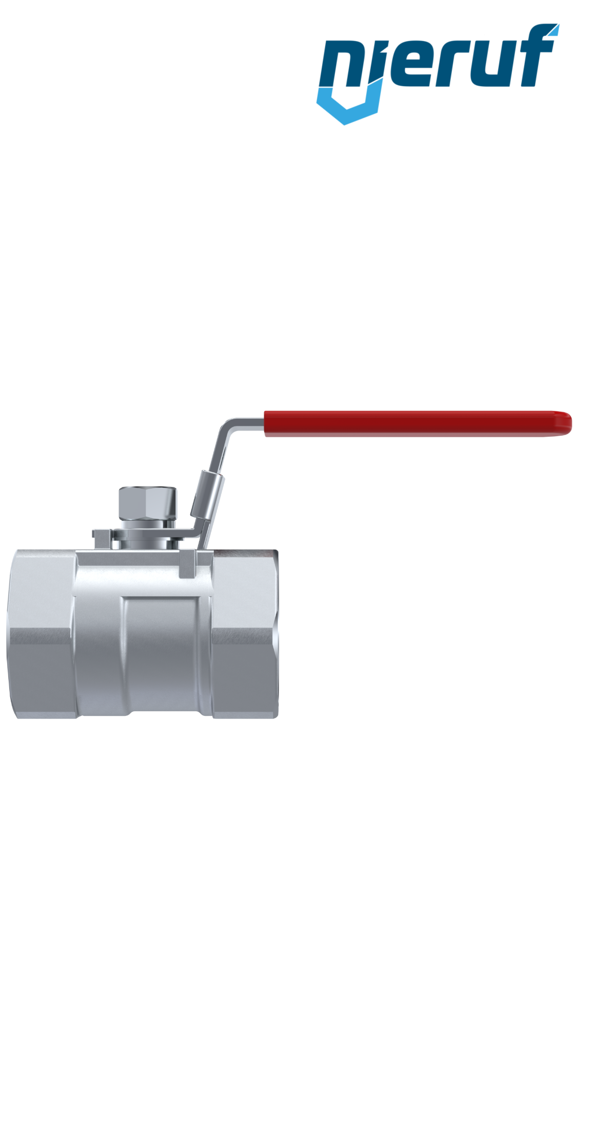 Edelstahl-Kugelhahn DN8 - 1/4" Zoll GK03