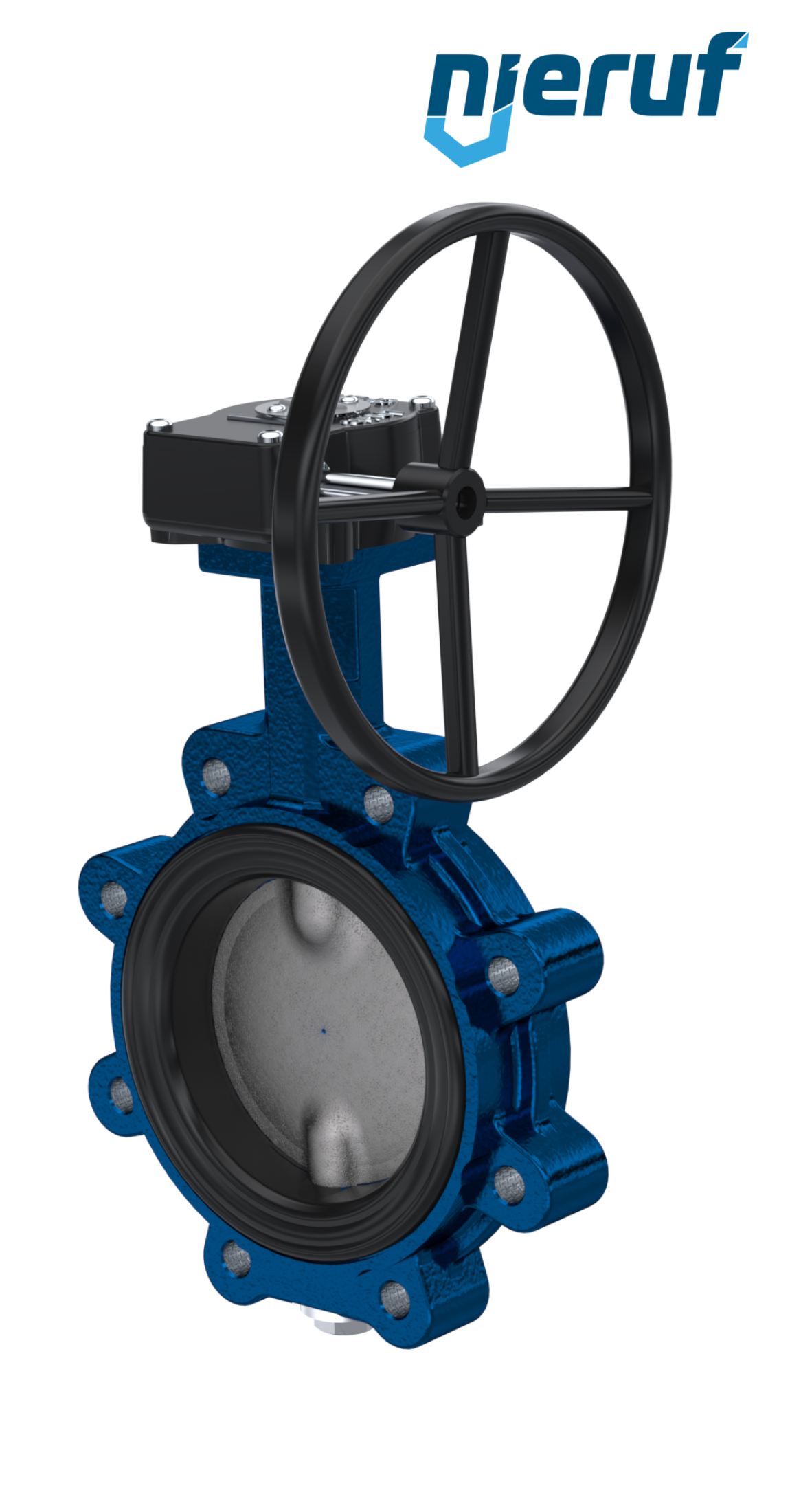 Absperrklappe AK02 DN 100 PN10-PN16 DVGW-Trinkwasser Schneckenradgetriebe