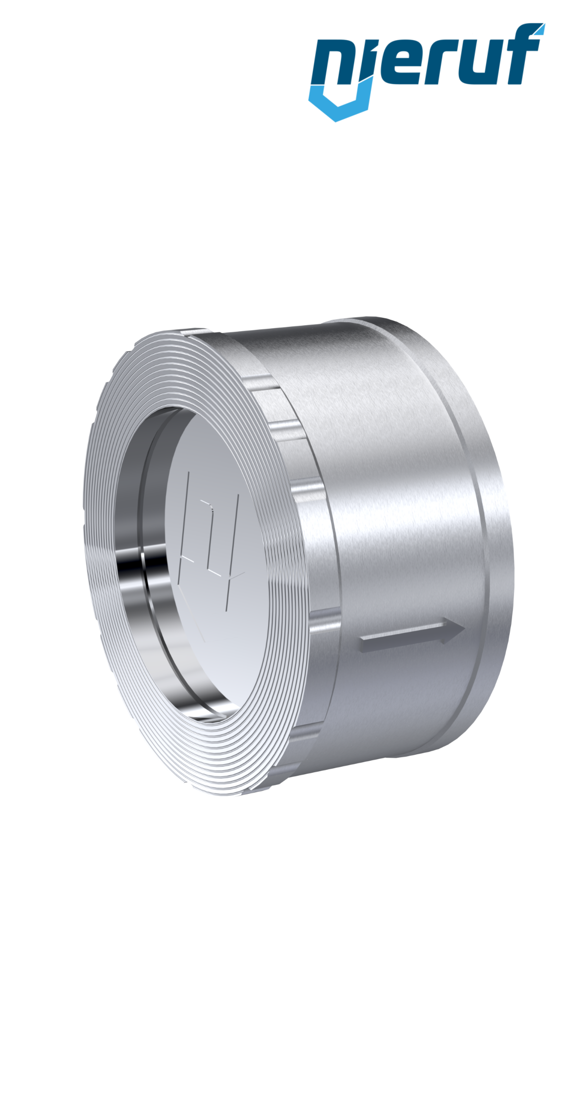 Rückschlagventil DN 200 Edelstahl 1.4408 NBR PN 10 bis 16 (+ASME B16.5 / ANSI 150)