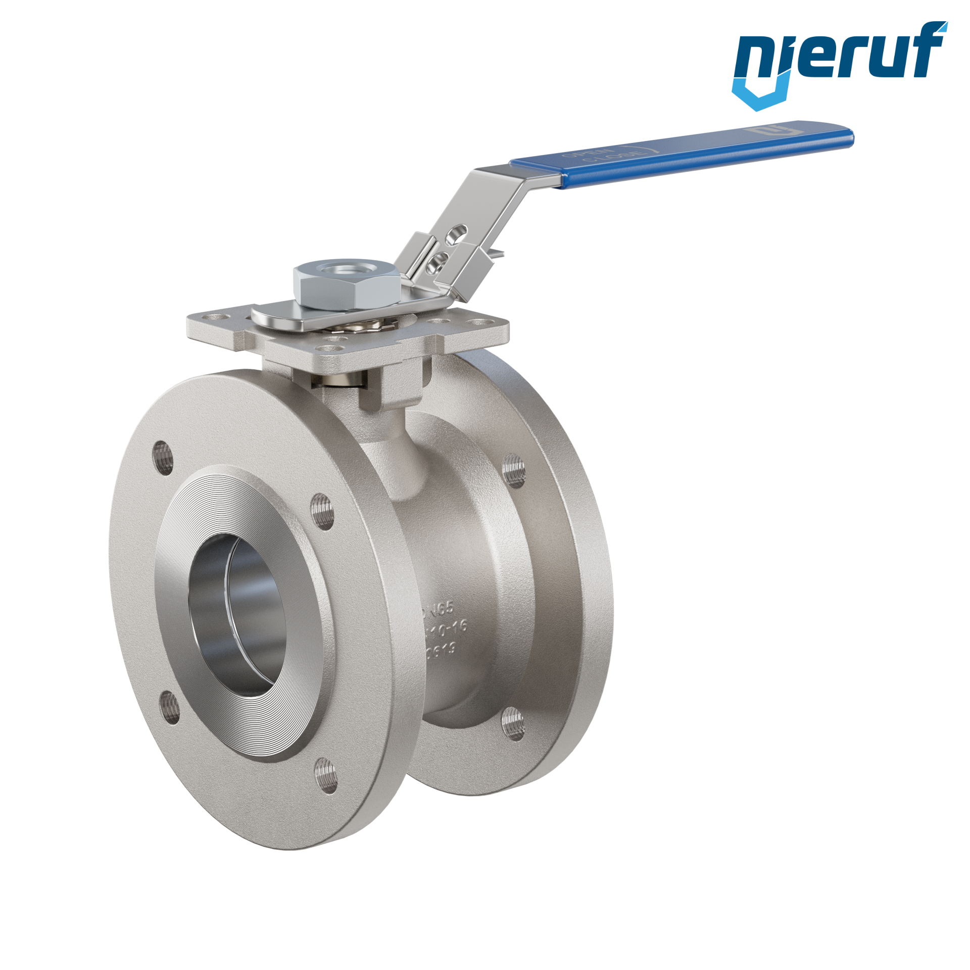 valvola a sfera dal design compatto DN65 PN16 FK04 acciaio inossidabile 1.4408