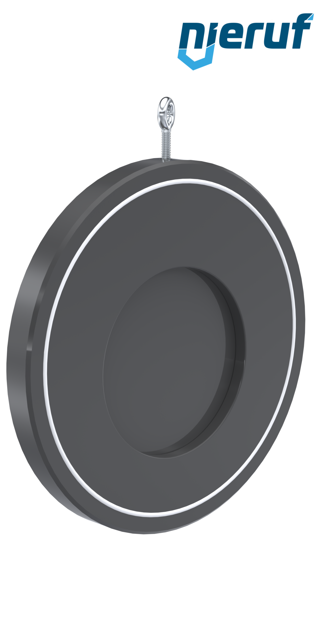 Zwischenflansch-Rückschlagklappe DN150 ZR05 Kunststoff PVC-U PTFE