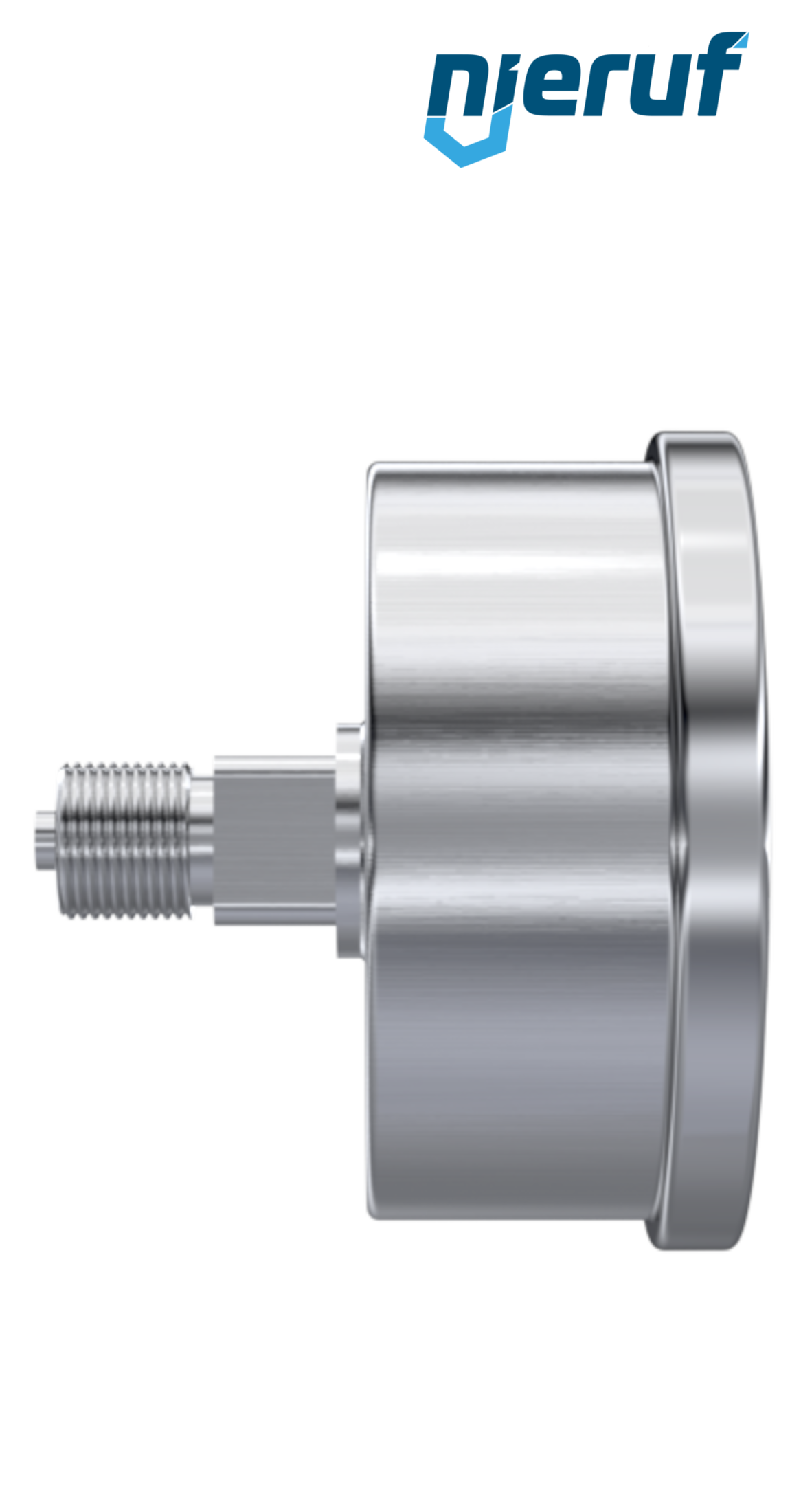 Manometer G 1/4" axial 63 mm Edelstahl MM06 0 - 10,0 bar mit Glyzerinfüllung