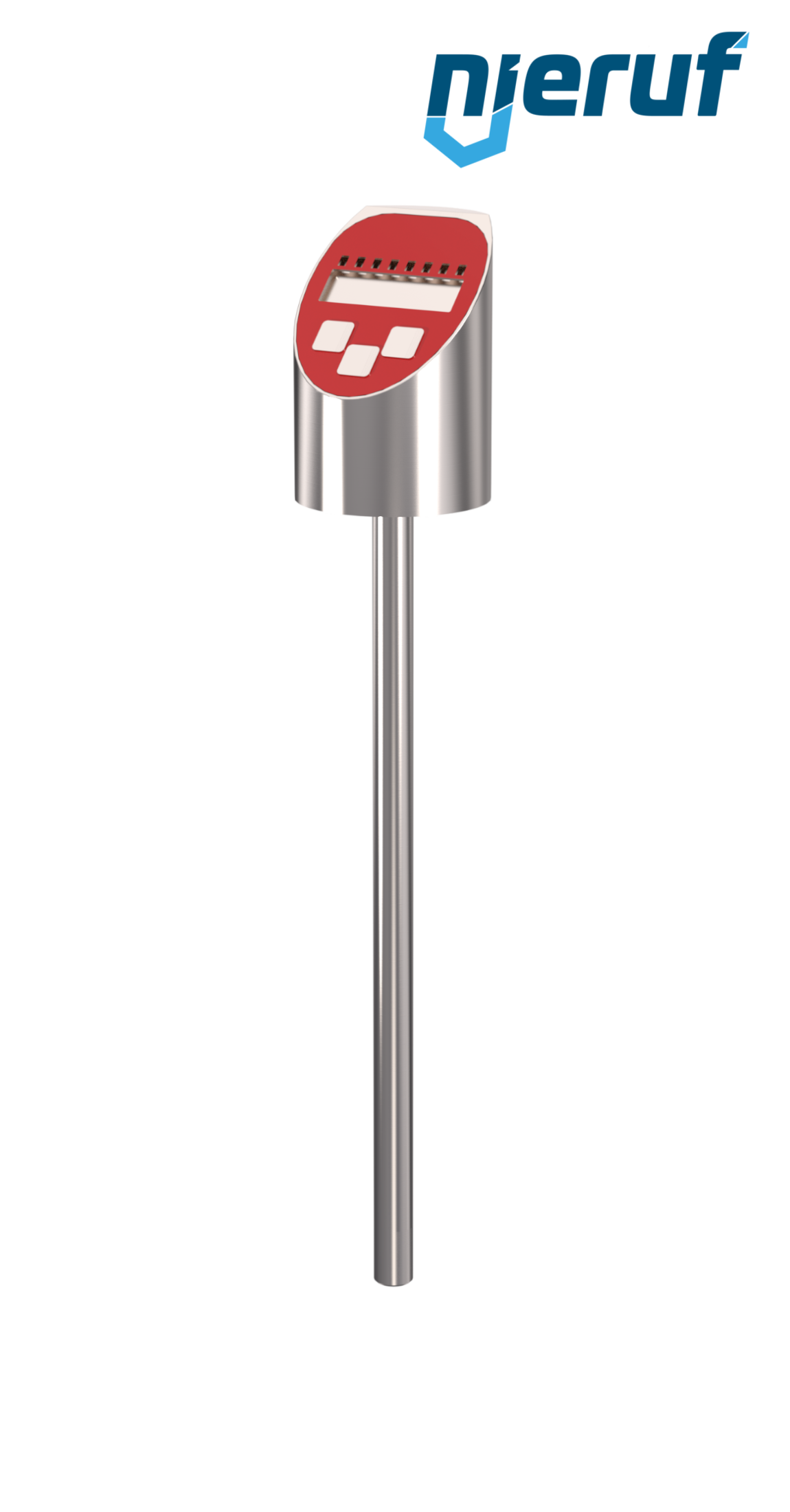 Digitaler Temperatursensor -99°C - +500°C 2xPNP, 1x4-20mA 50 mm