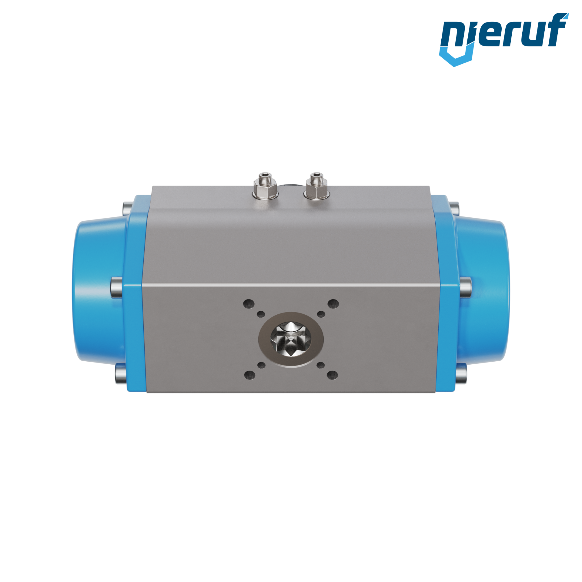 Pneumatischer Antrieb AN02 einfachwirkend, federöffnend GS-092 90° mit 8 Feder