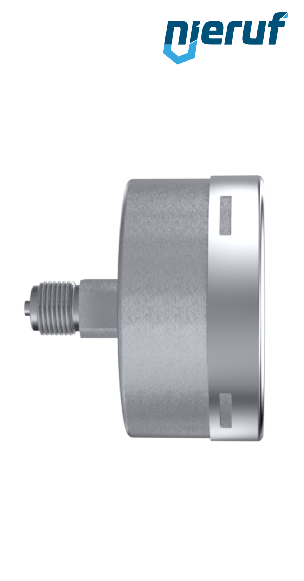 Manometer G 1/2" axial 100 mm Edelstahl MM07 0 - 4,0 bar ohne Füllung, trocken