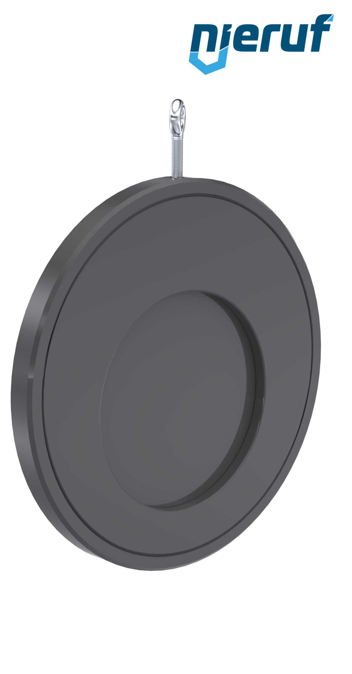 Zwischenflansch-Rückschlagklappe DN200 ZR05 Kunststoff PVC-U NBR