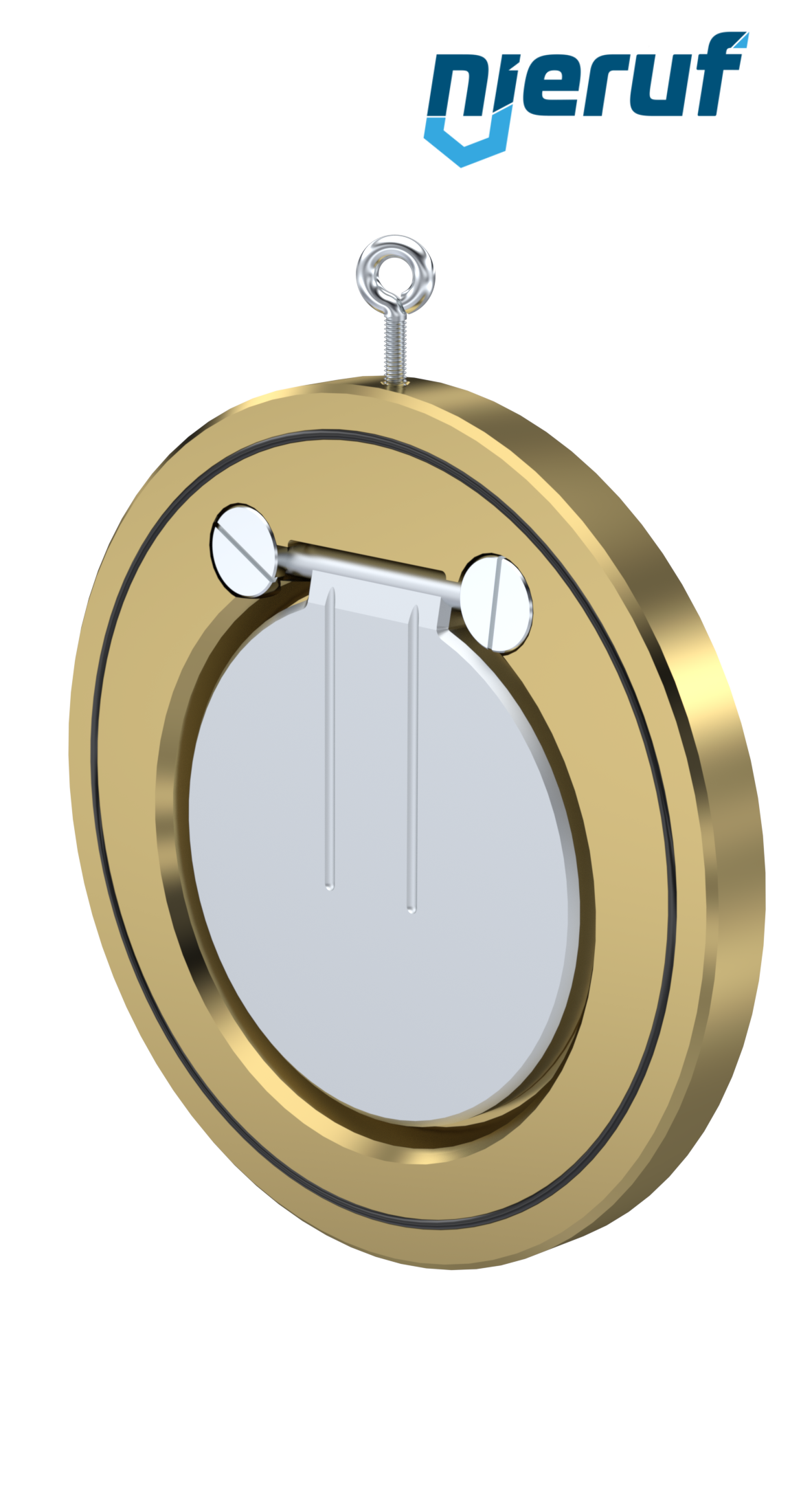 Zwischenflansch-Rückschlagklappe DN150 ZR09 Alubronze 2.0975 NBR