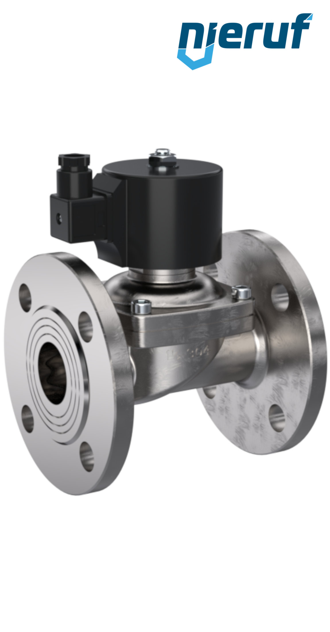 Magnetventil DN100 Edelstahl FV01 FKM 230V 50Hz