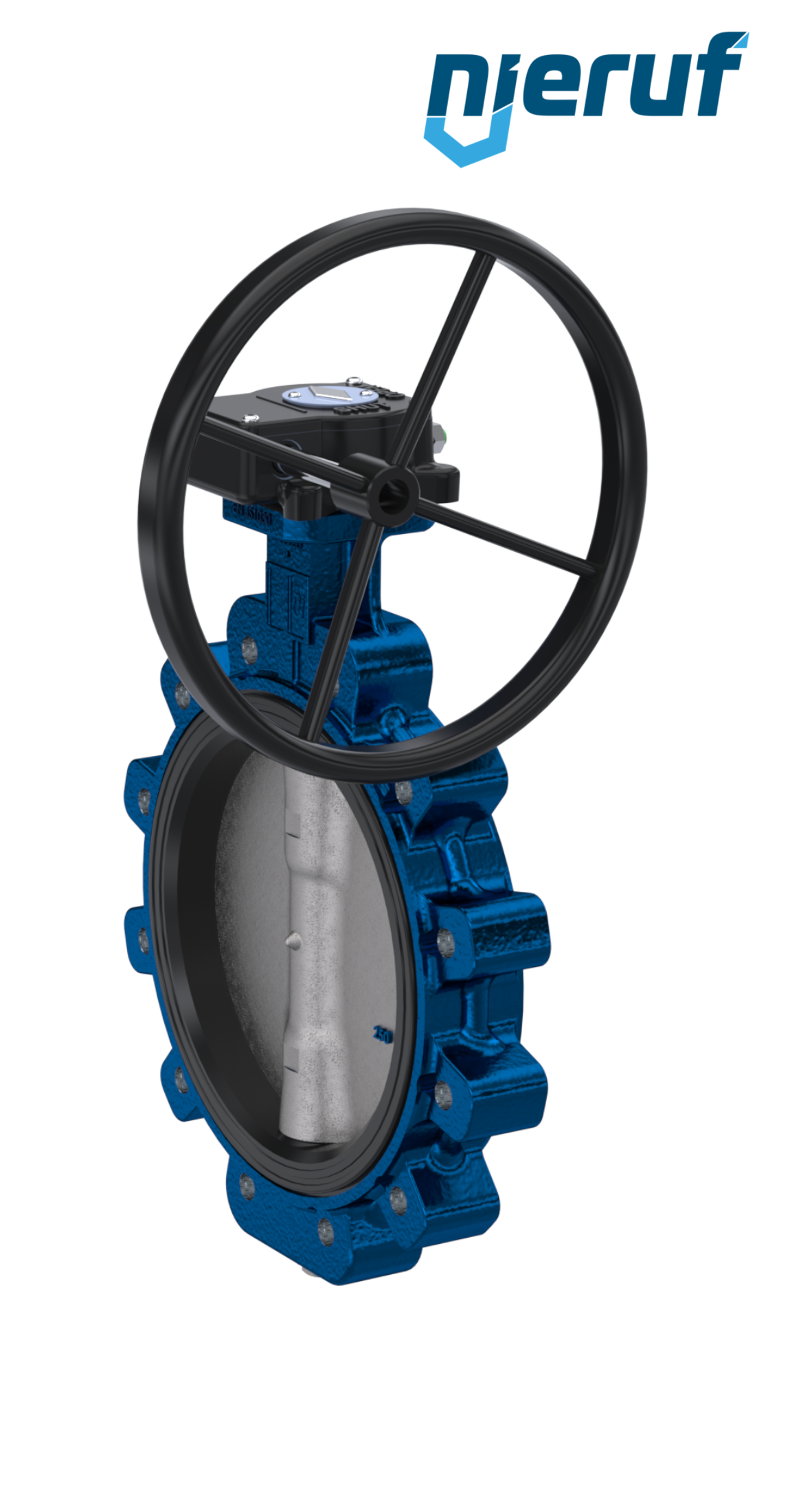 Absperrklappe AK02 DN 350 PN10 DVGW-Trinkwasser Schneckenradgetriebe