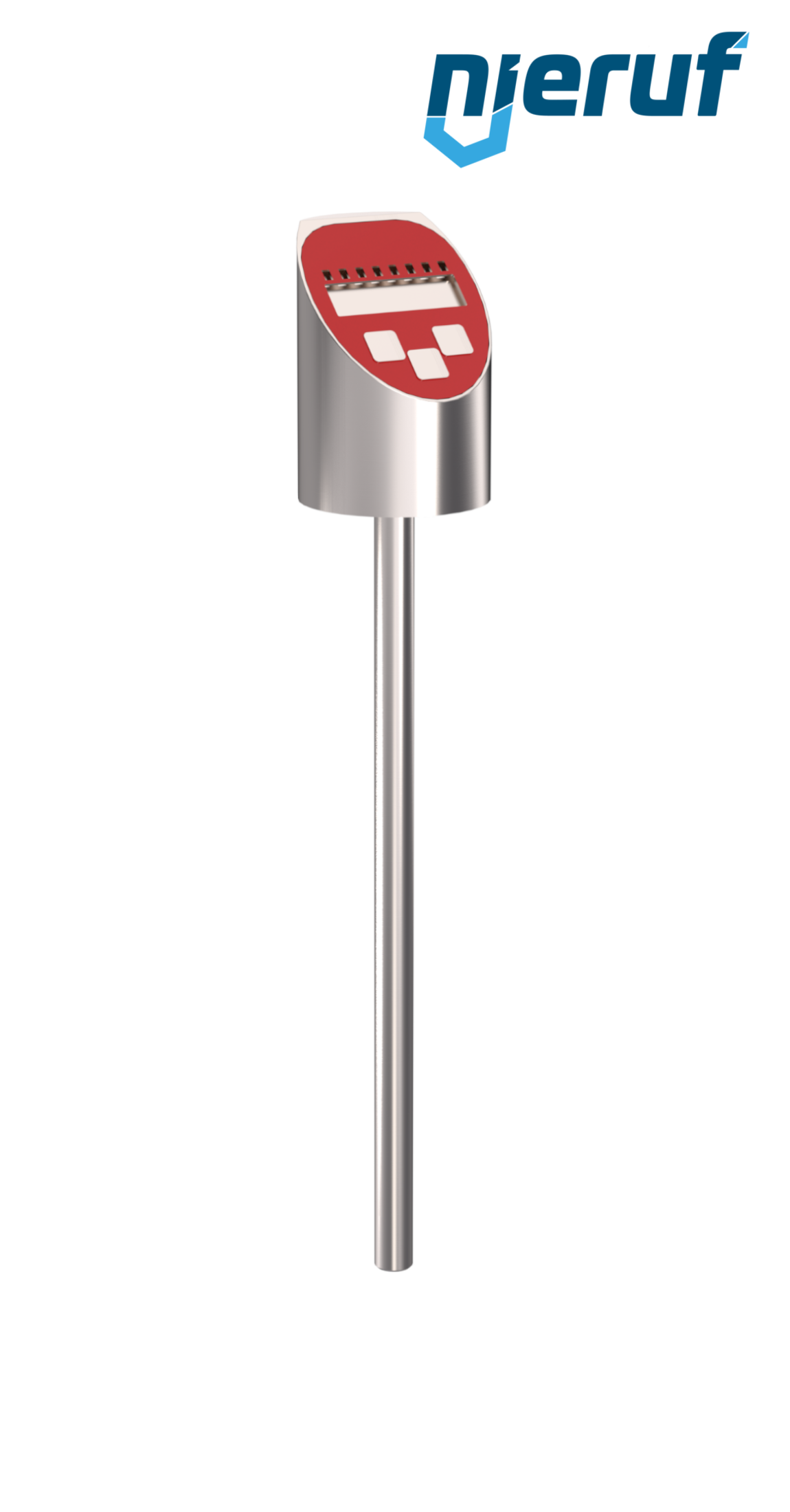 Digitaler Temperatursensor -99°C - +200°C G 1/2" B Sensor 100 mm 3-Leiter, 2xPNP 10 mm