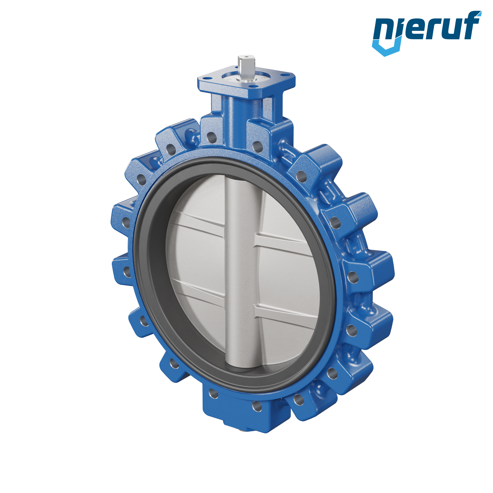Absperrklappe AK02 DN 400 PN10 DVGW-Gas ohne Hebel