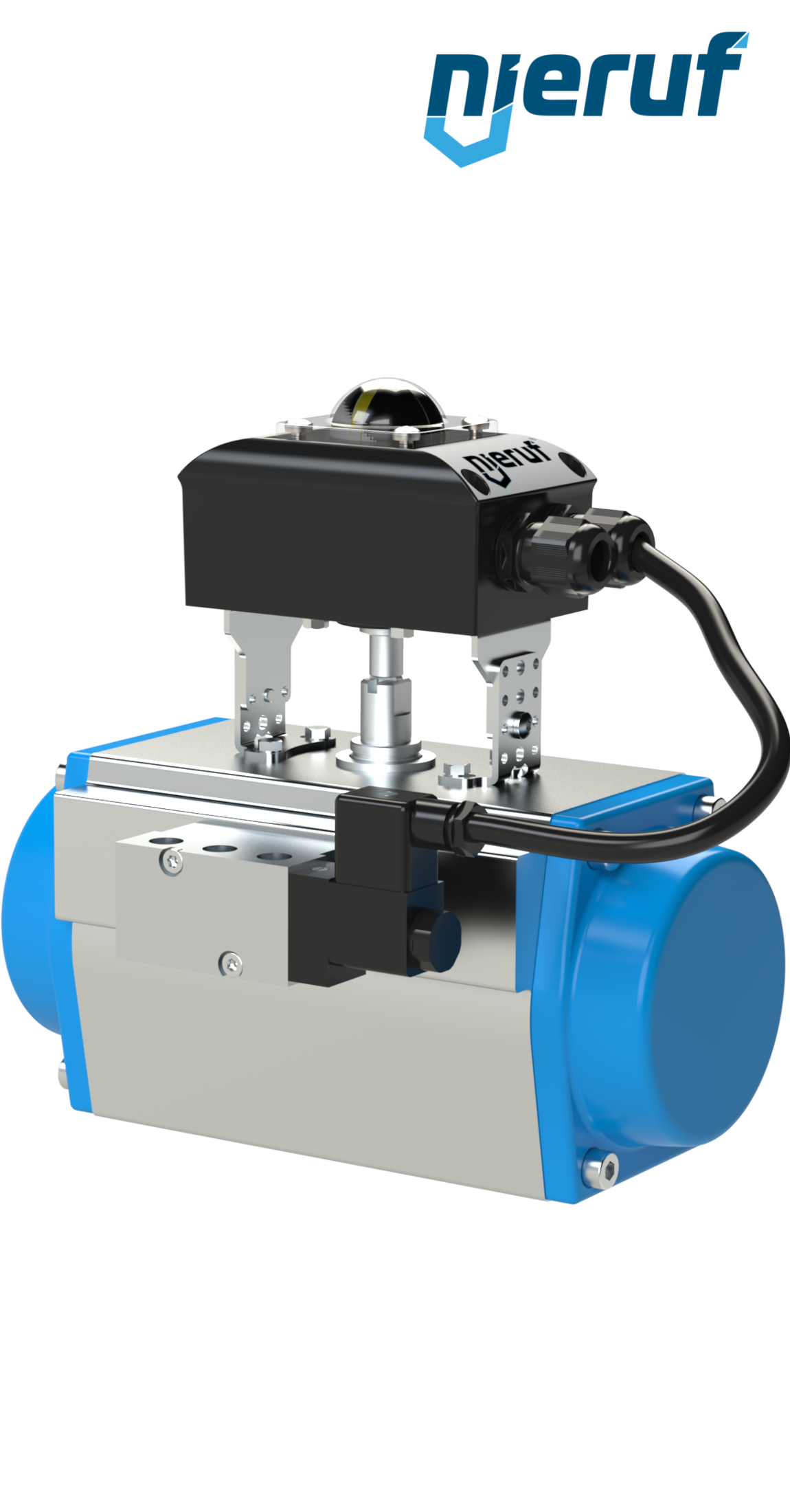 Endschalterbox PR02 Mechanische Endschalter ZF, D44X Aluminium 2 Kabelverschraubung