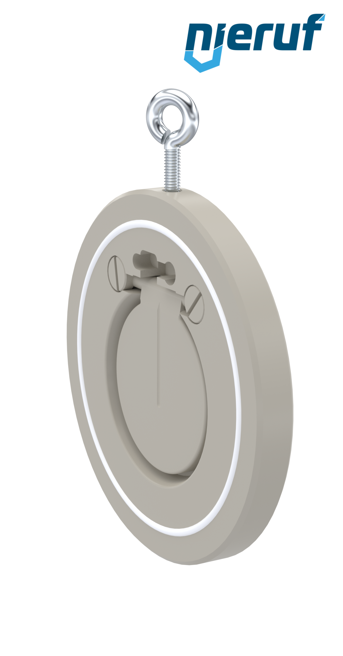 Zwischenflansch-Rückschlagklappe DN65 ZR06 Kunststoff PP-H PTFE