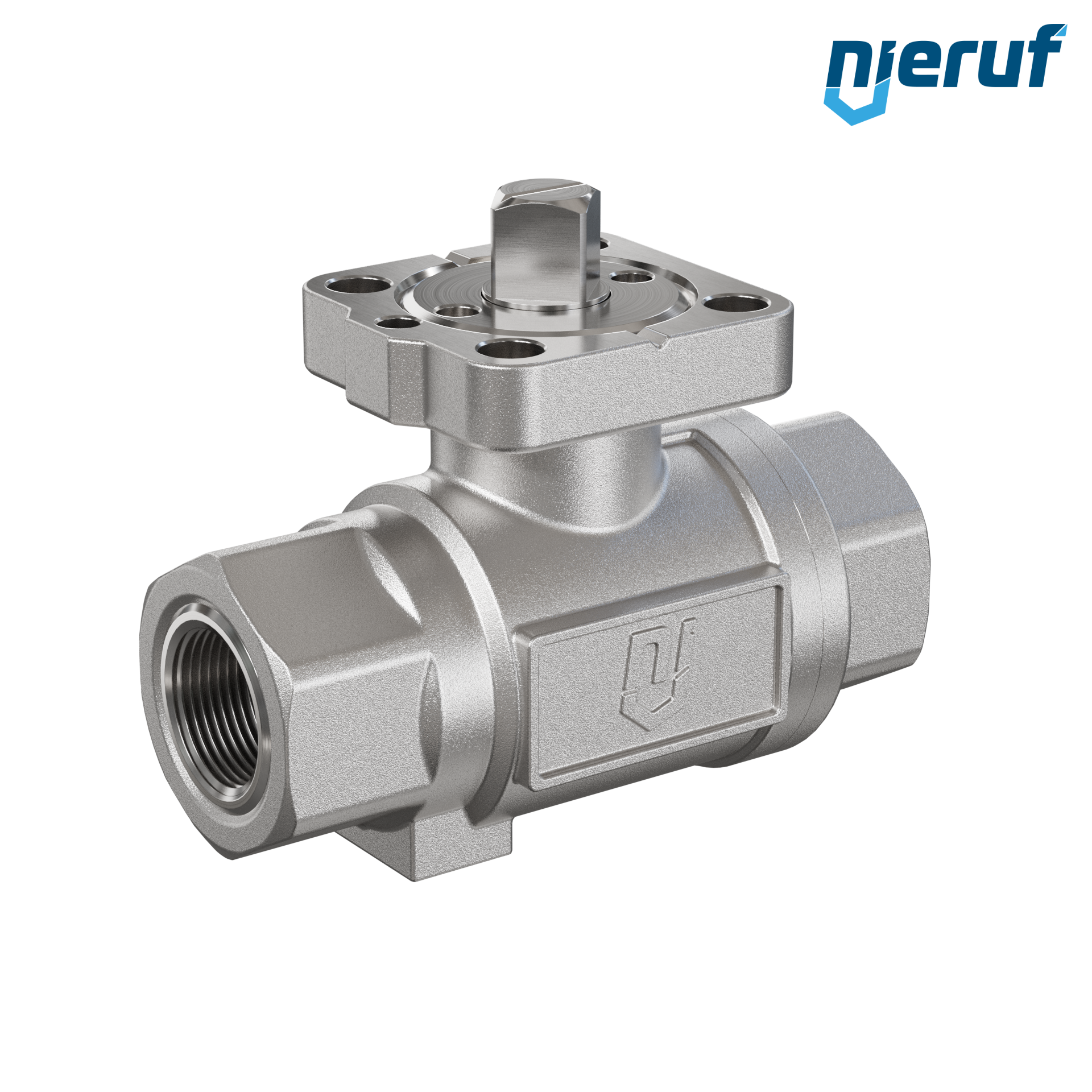 Gas-Kugelhahn DN10 - 3/8" Zoll GK06 ohne Handhebel
