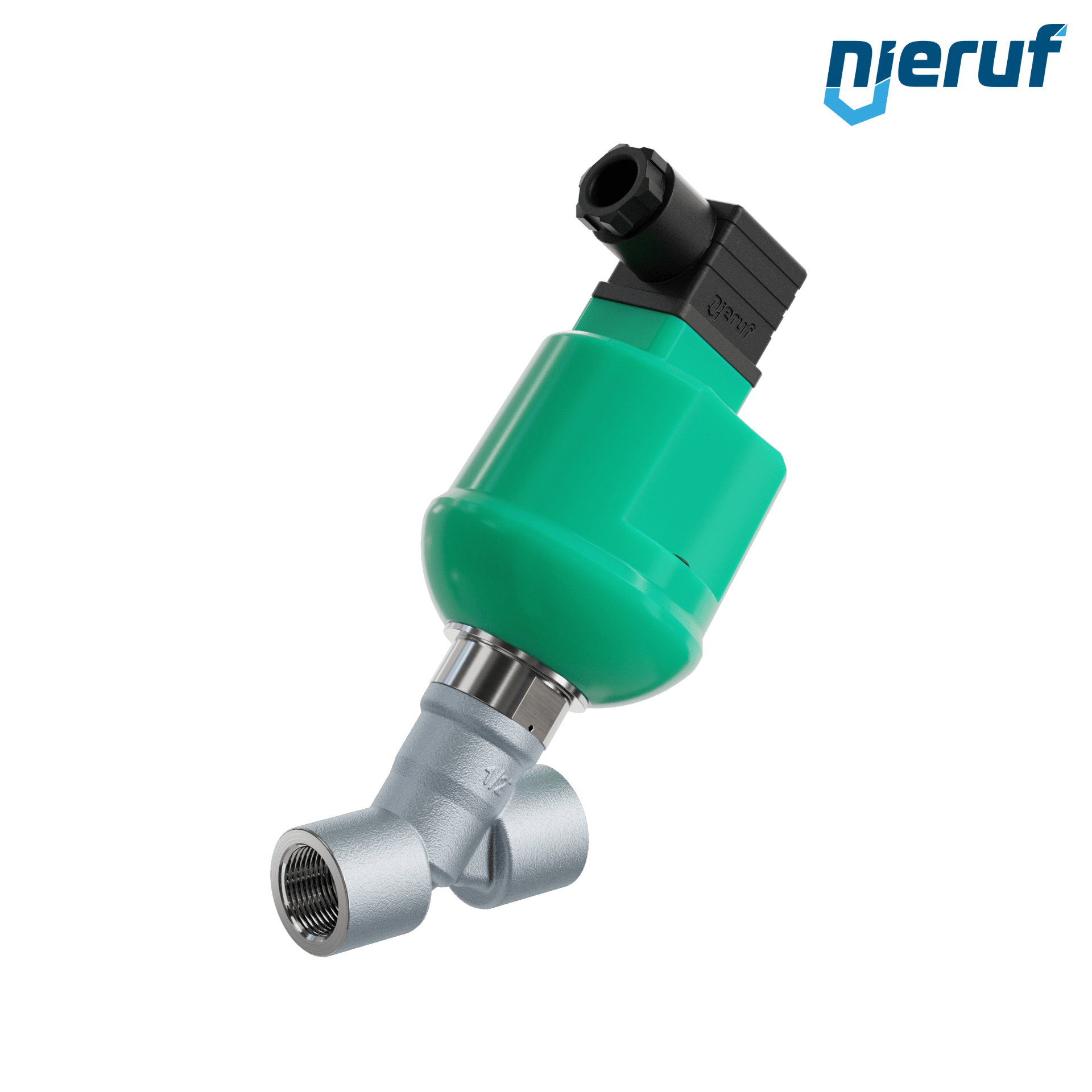 valvola regolatrice di flusso 1/2" pollici acciaio inossidabile FKM 4 - 20 mA ED01