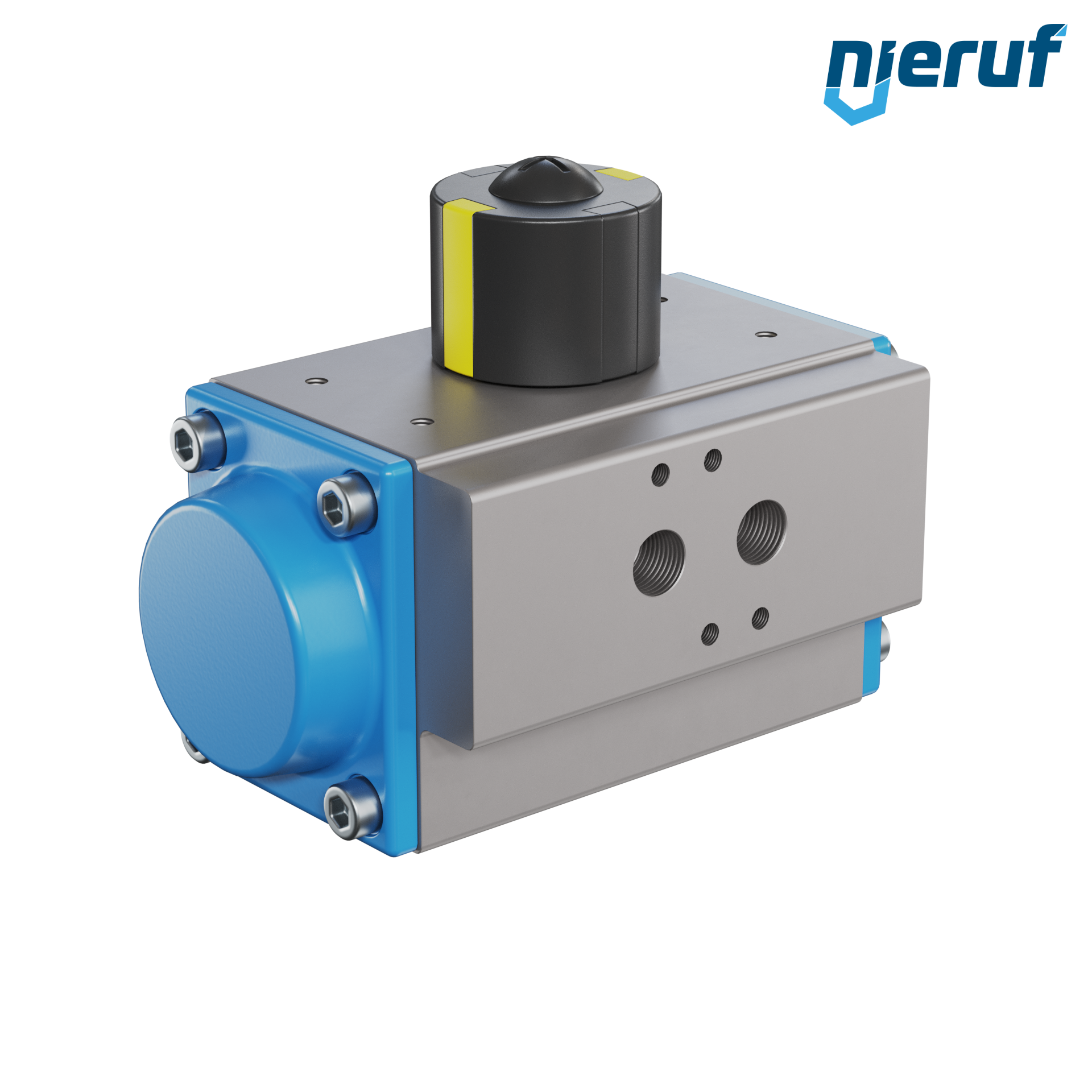 Pneumatischer Antrieb AN02 einfachwirkend, federöffnend GS-052 90° mit 3 Feder