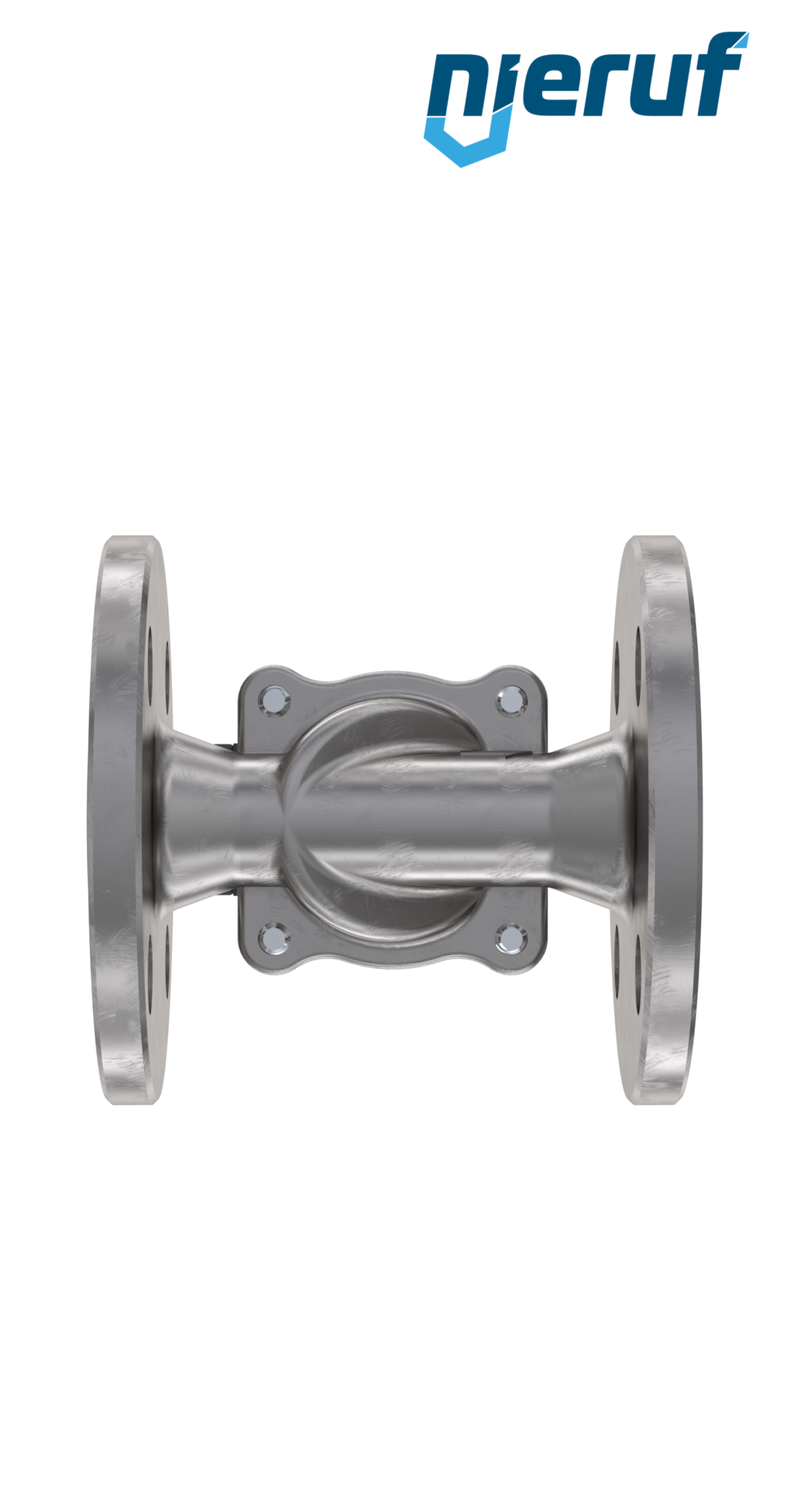 Flansch Magnetventil DN25 Edelstahl FV01 FKM 24V DC NO