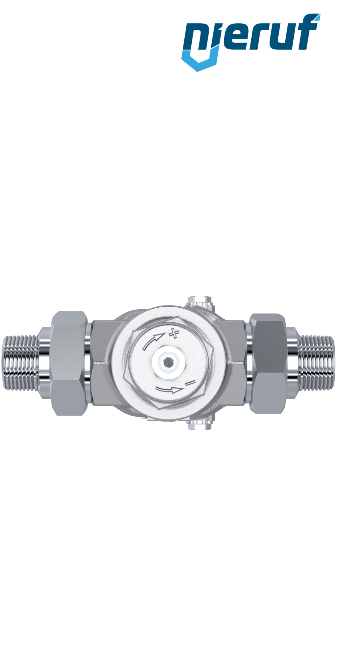 Druckminderer Außengewinde 3/4" Zoll DM12 Edelstahl FKM 0,5 - 9,0 bar