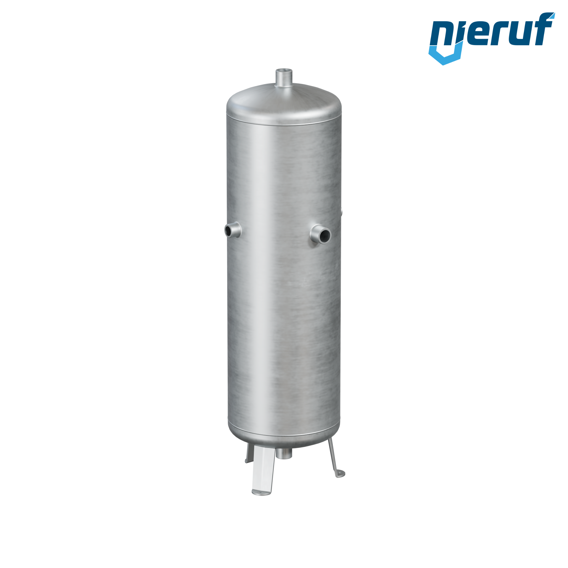 Druckbehälter stehend BE01 50 Liter, 0-16 bar, Stahl feuerverzinkt