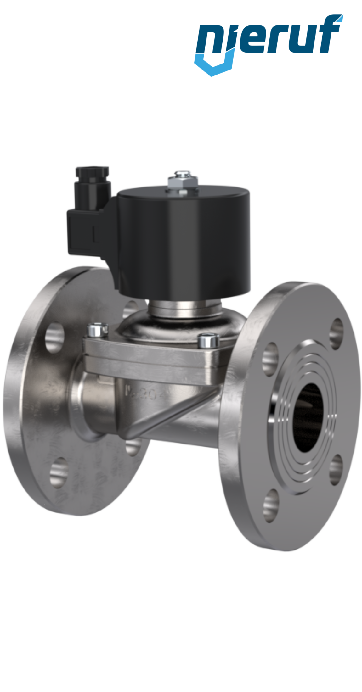 Magnetventil DN100 Edelstahl FV01 FKM 230V 50Hz