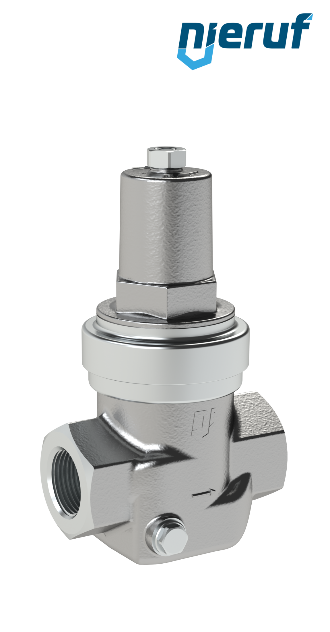 Dampf Druckminderer Niederdruck 1" Zoll DM21 Edelstahl PTFE / EPDM / FEPM 0,3 - 2,0 bar