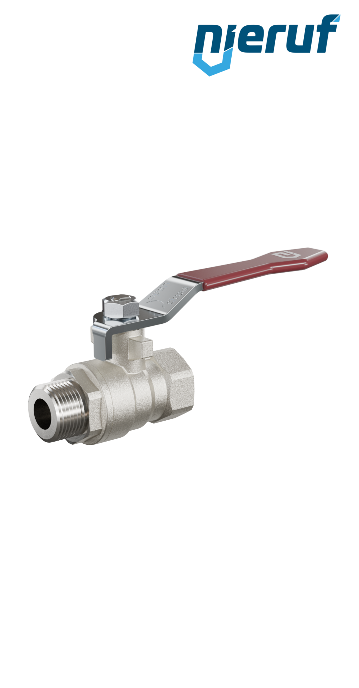 2 Wege Kugelhahn DN10 - 3/8" Zoll GK01 Innen- x Aussengewinde