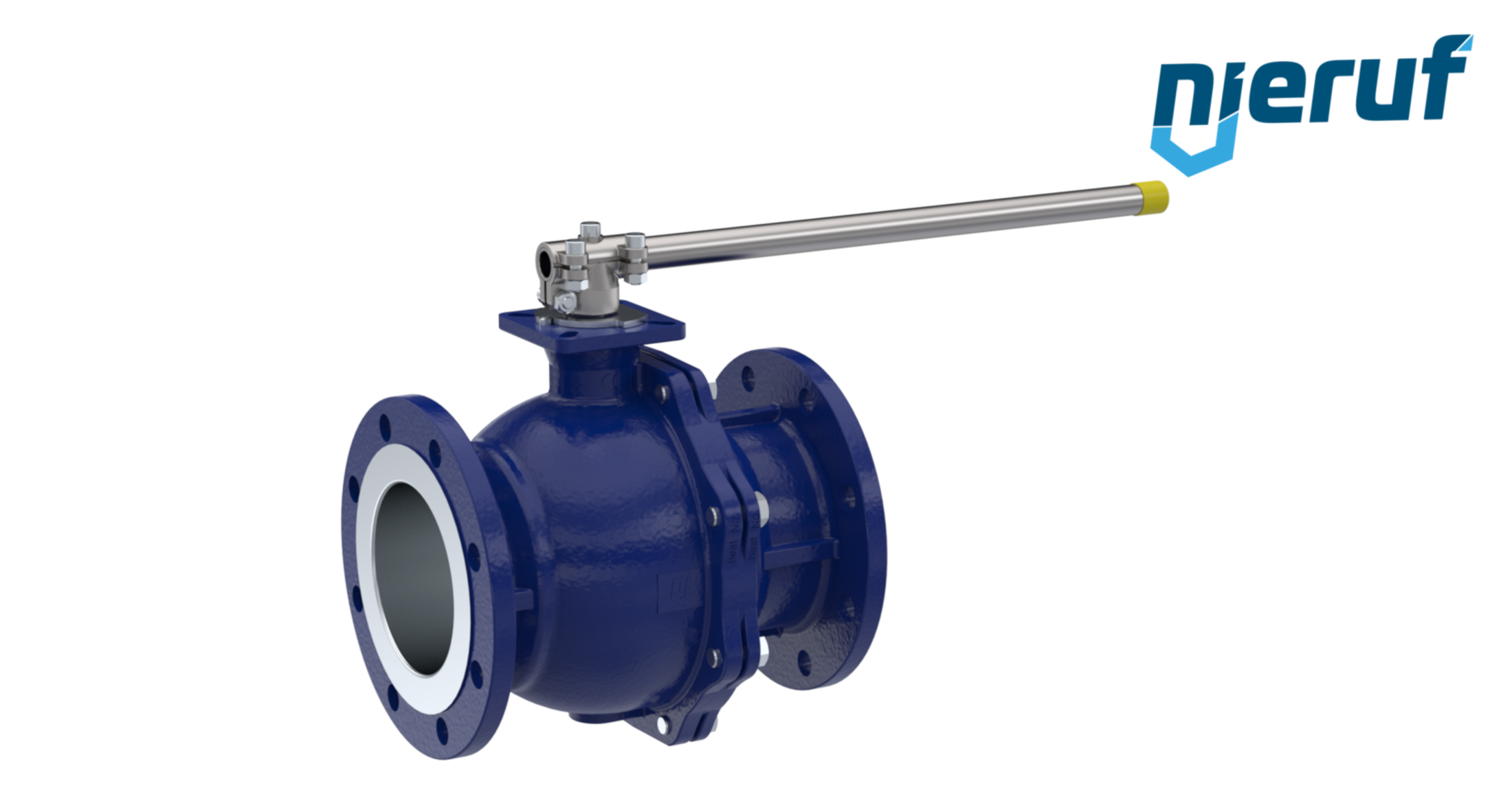 Wasserdampf-Flanschkugelhahn DN200  FK12 Stahlguss 1.0619