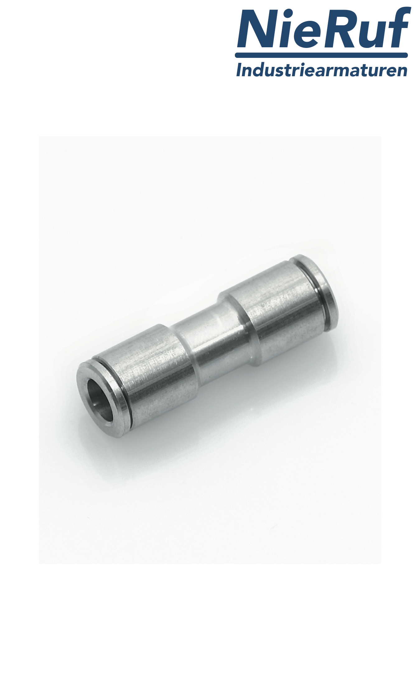 Verbinder EF03 Edelstahl FKM D6mm Verbinder EF03 Edelstahl FKM D6mm
