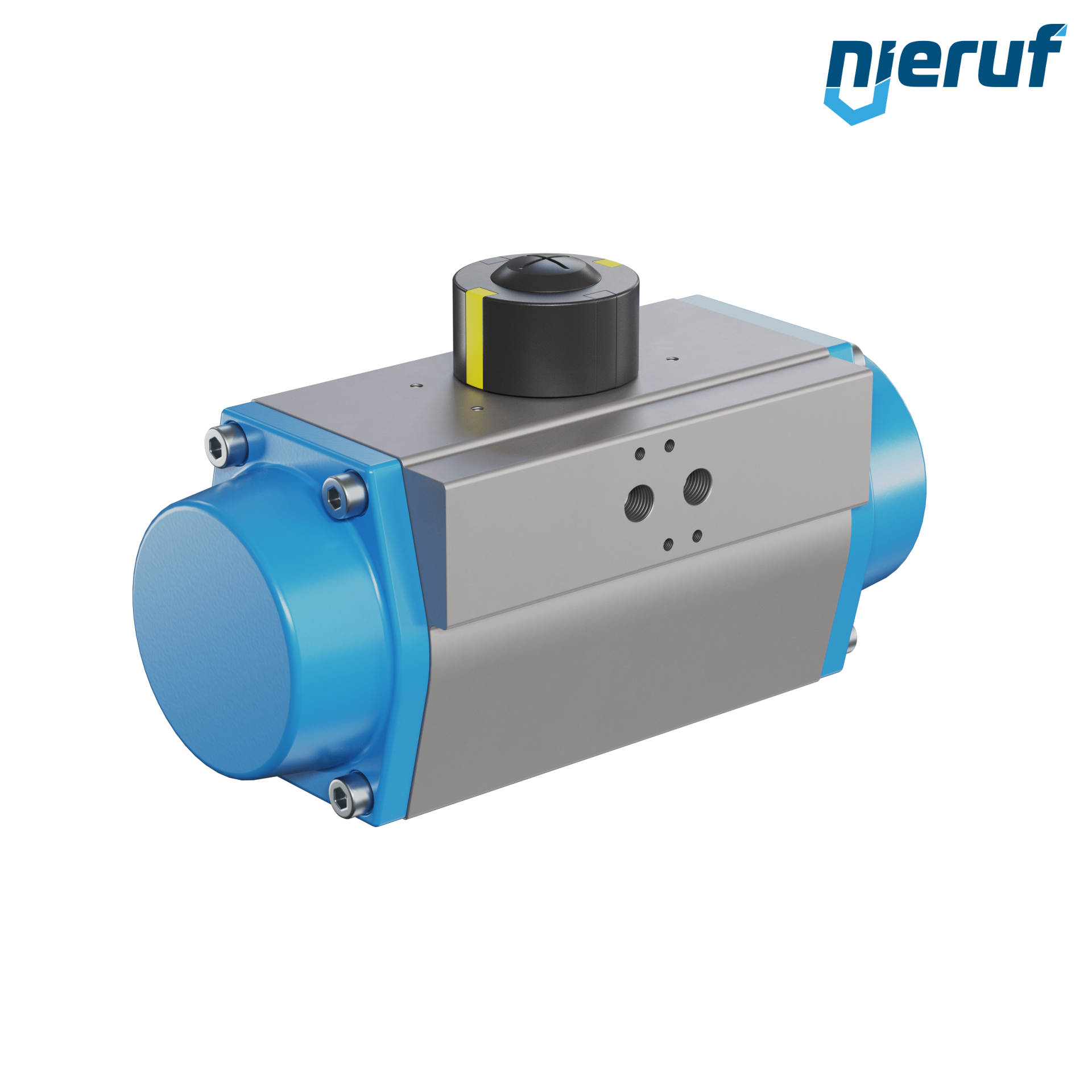 Pneumatischer Antrieb AN02 einfachwirkend, federöffnend GS-092 90° mit 8 Feder