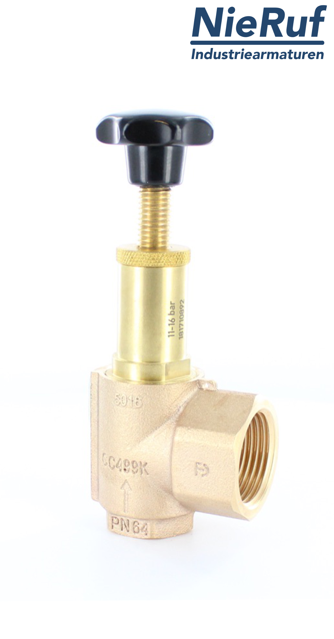 Eck-Überströmventil 3/4" Zoll AG UV14 Rotguss 1,0 - 1,6 bar