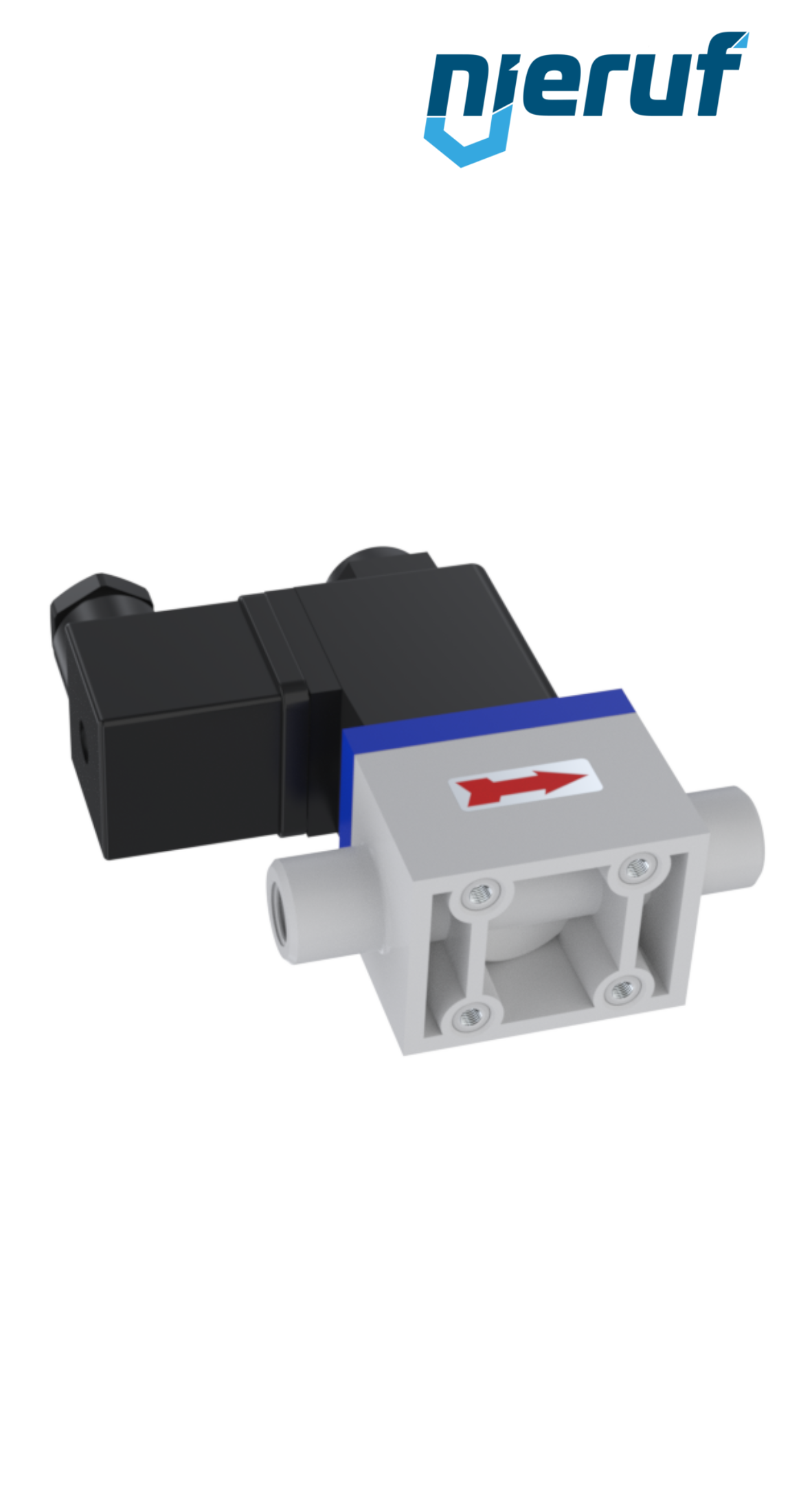 PVC-Magnetventil DN4,0 KV02 EPDM 24V DC