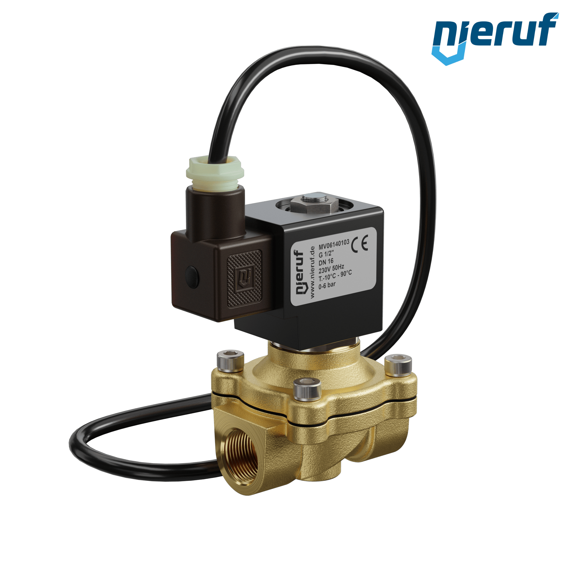 ATEX-Magnetventil DN16 G 1/2" Zoll NBR