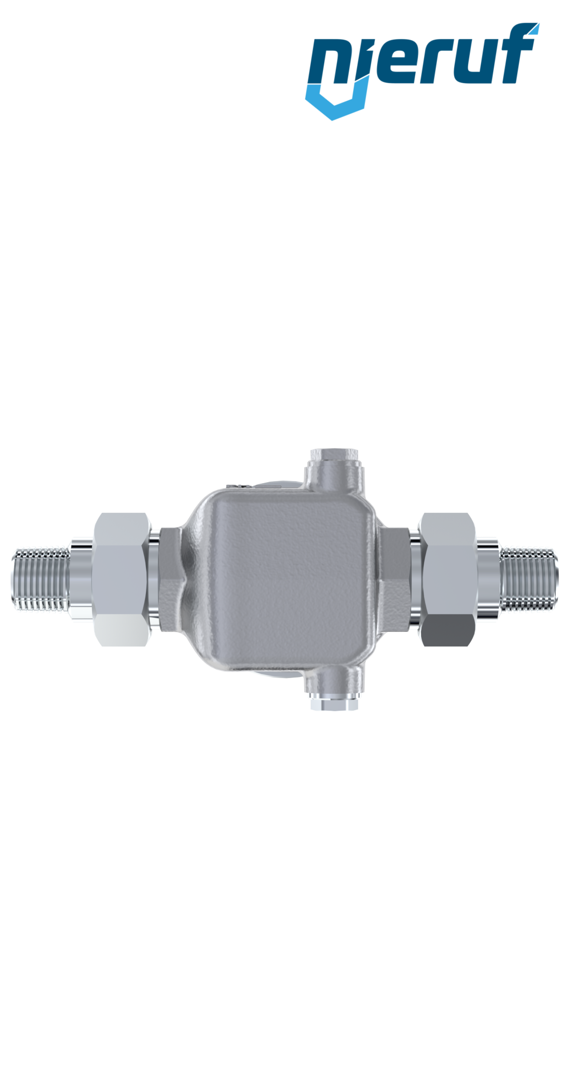 Niederdruck-Druckminderer Außengewinde 3/4" Zoll DM12 Edelstahl FKM 0,2 - 2,0 bar