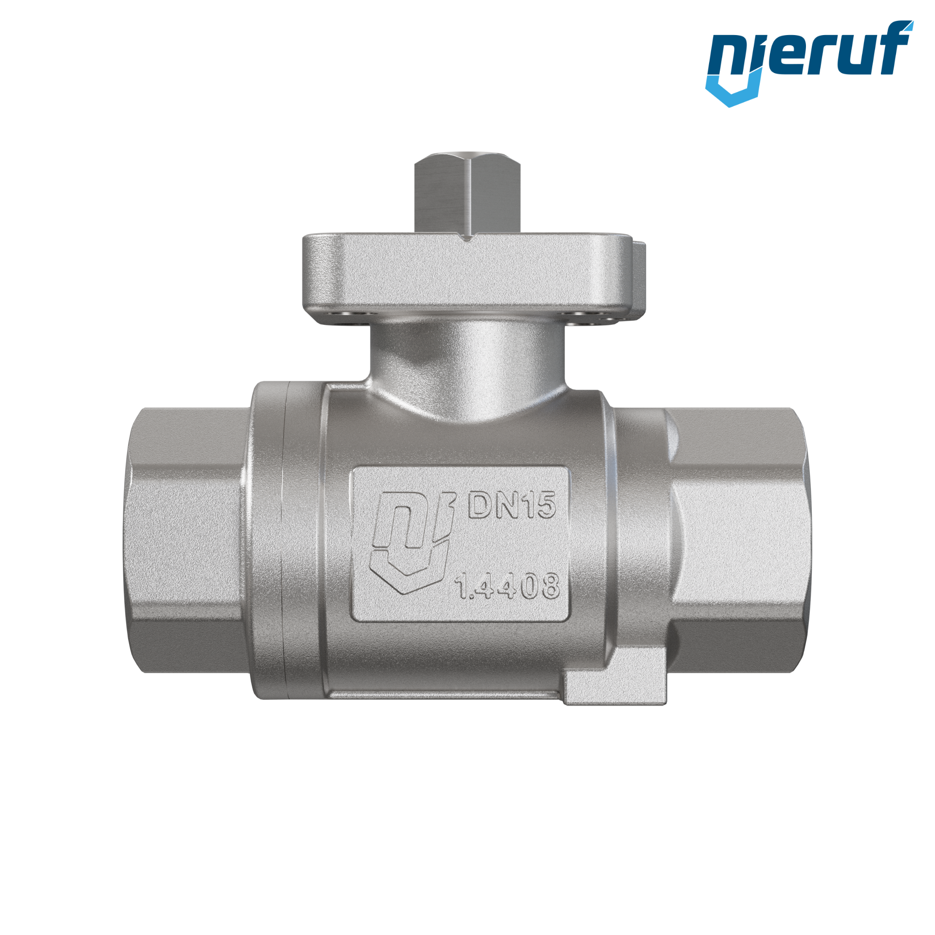 Gas-Kugelhahn DN8 - 1/4" Zoll GK06 ohne Handhebel