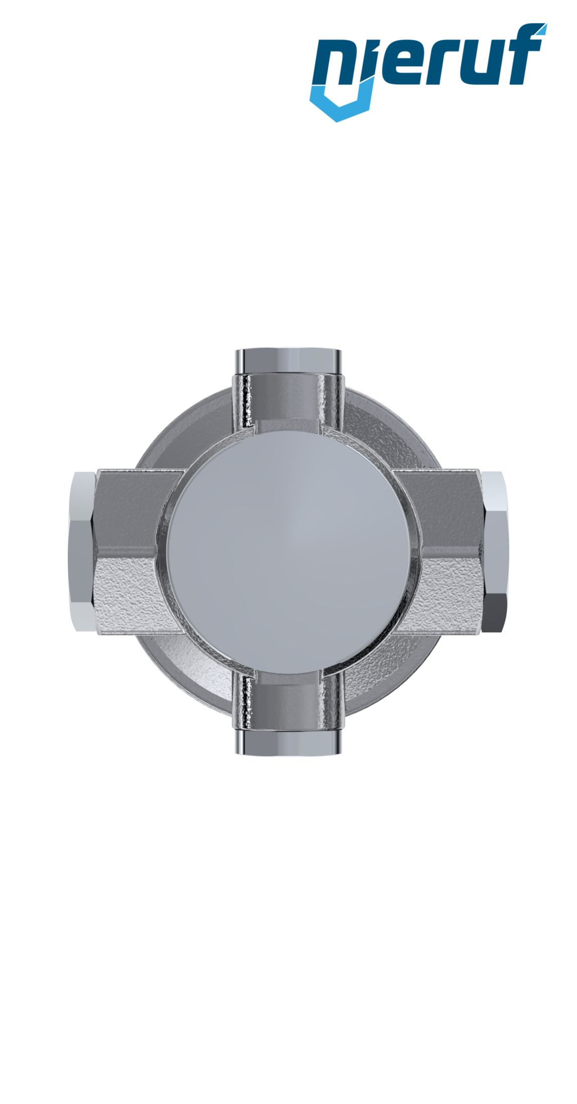 Präzisions-Druckregler mit Sekundärentlüftung 1/4" Zoll DM15 Edelstahl FKM 0,5 - 15 bar