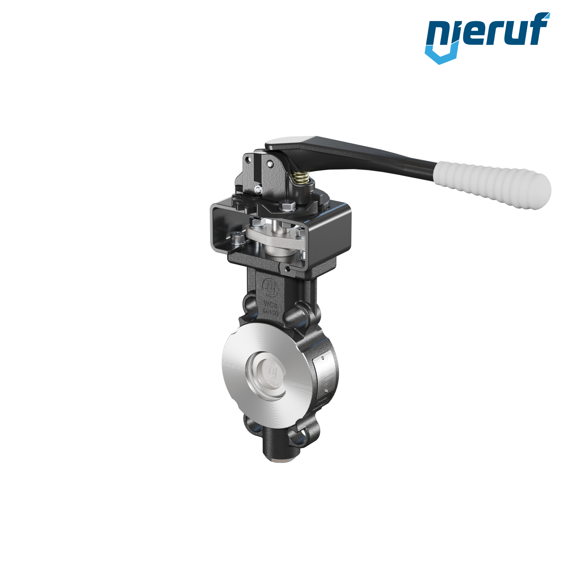 Doppelexzentrische Absperrklappe AK11 DN 50 PN10-40 ANSI150-300 Handhebel