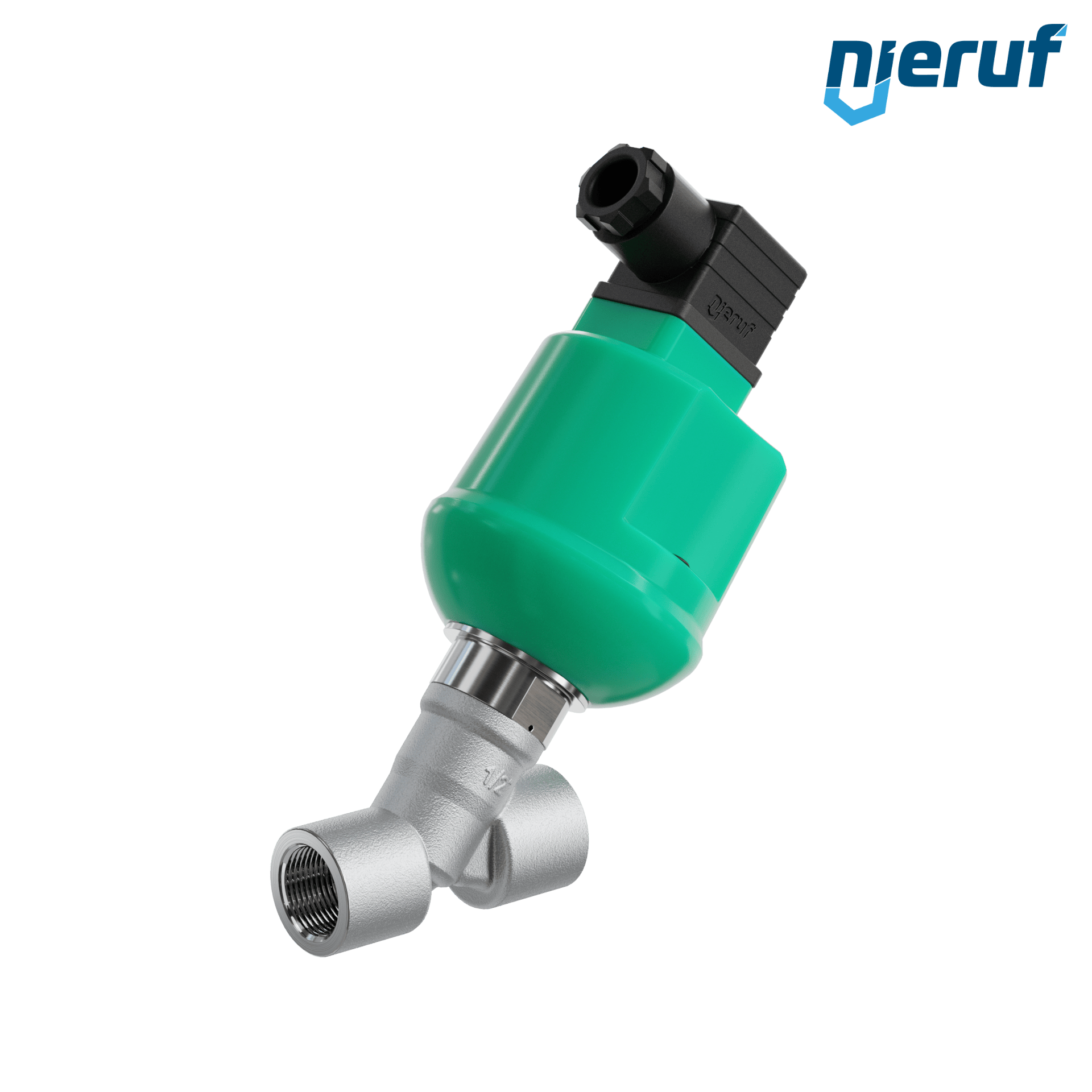 valvola regolatrice di flusso 1/2" pollici acciaio inossidabile FKM 4 - 20 mA ED01