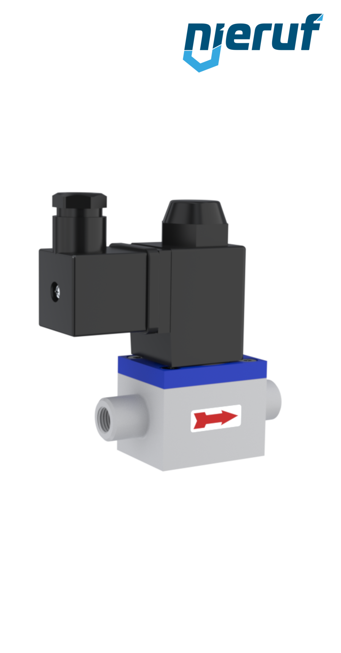 PVC-Magnetventil DN4,0 KV02 EPDM 24V DC