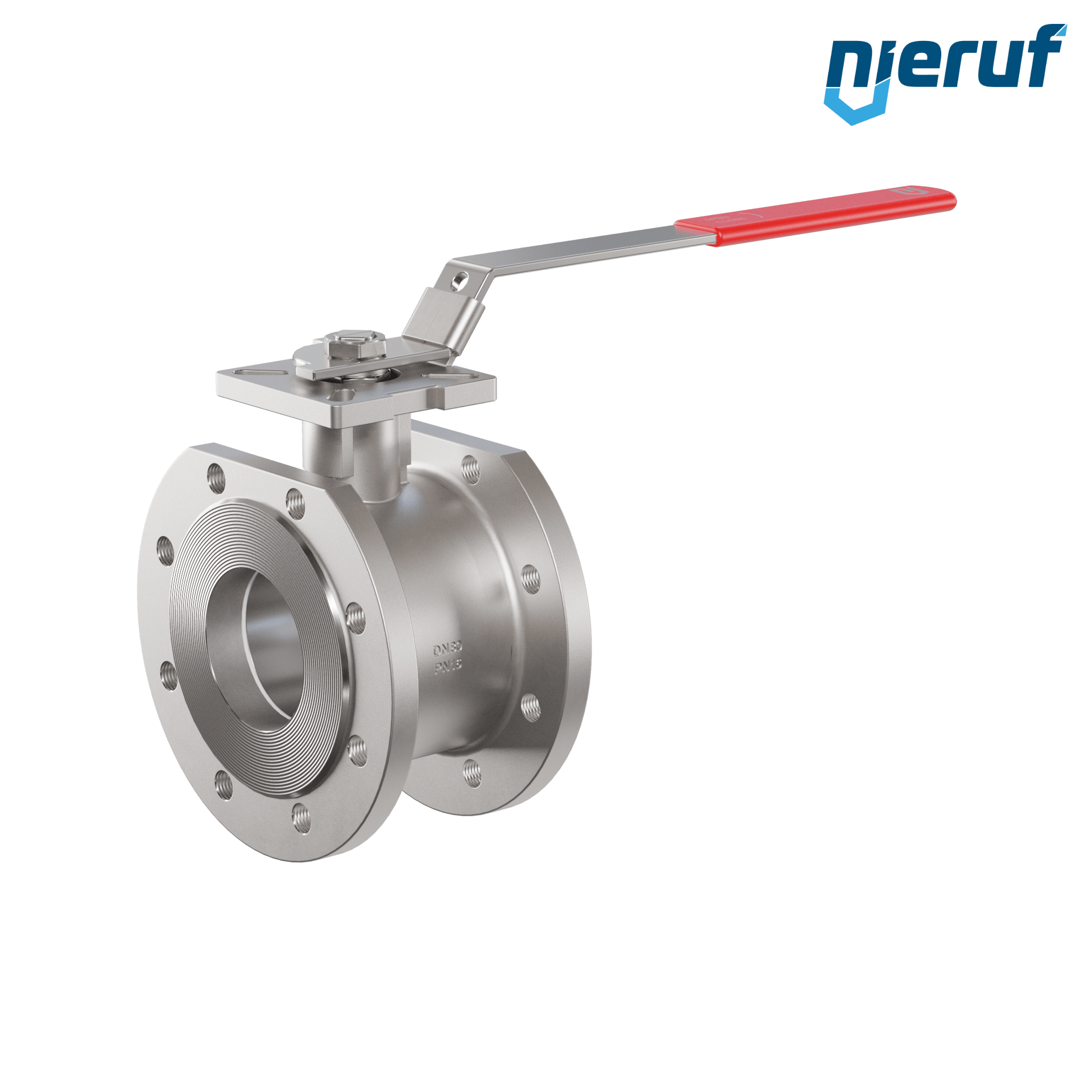 valvola a sfera dal design compatto in acciaio inossidabile DN80 PN16 FK11