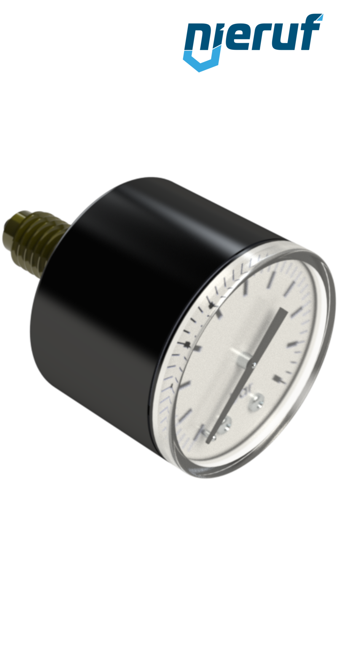 YATO Profi Wasserdruckmesser mit Manometer und Edelstahlschlauch