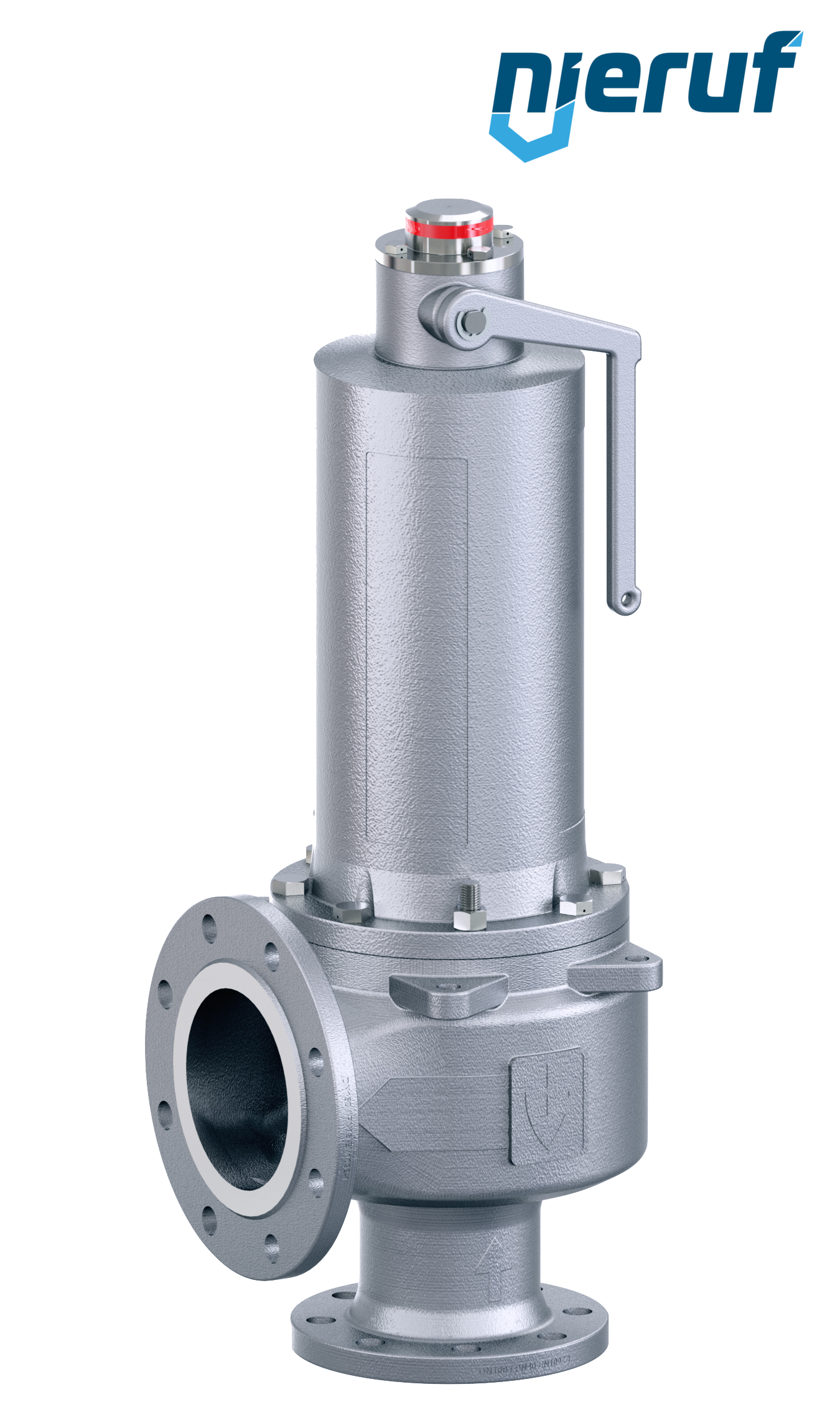 Sicherheitsventil gasdichte Haube, Faltenbalg DN40/DN65 SF04, EPDM, mit Anlüfthebel