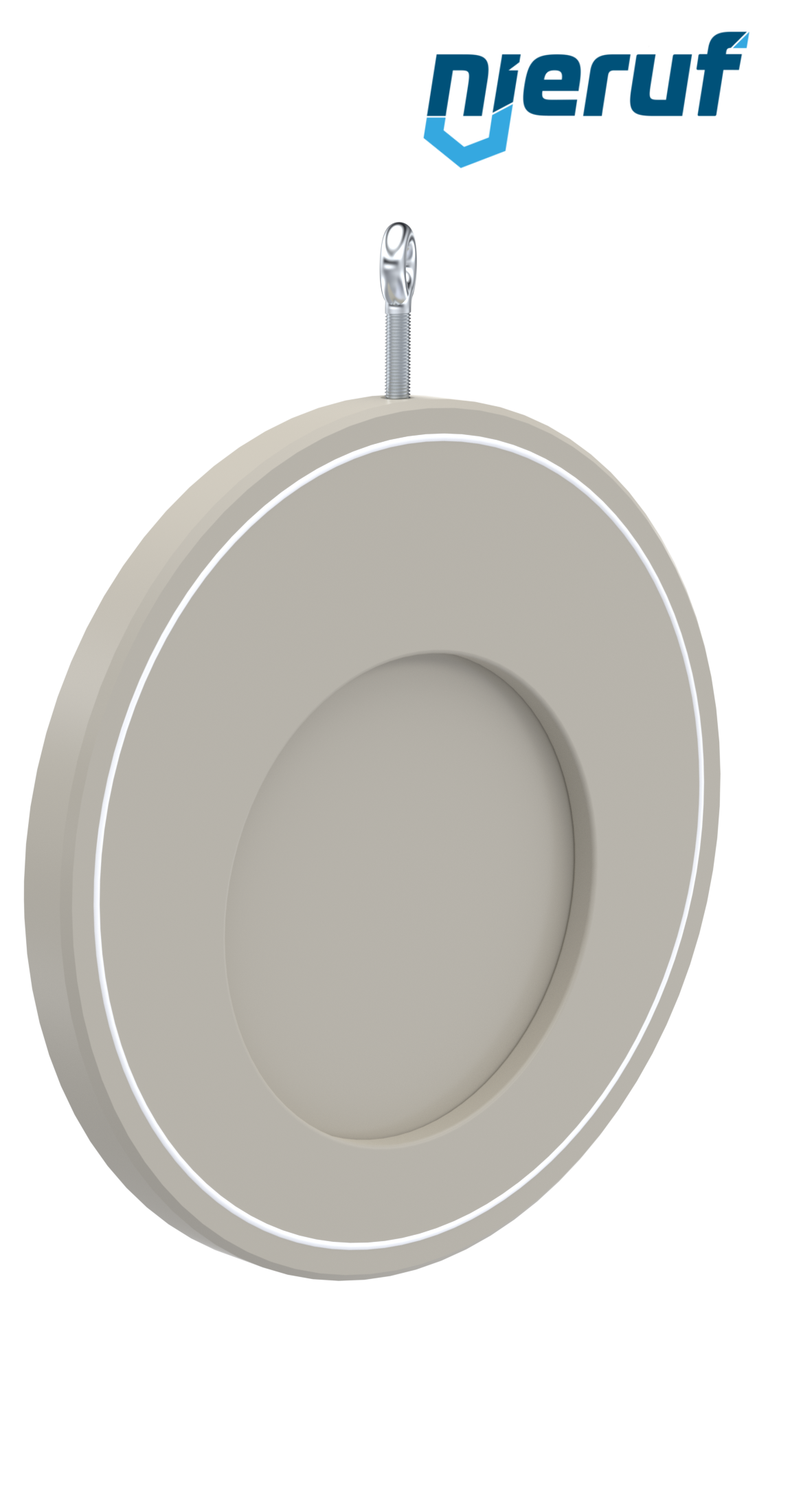 Zwischenflansch-Rückschlagklappe mit Feder DN200 ZR08 Kunststoff PP-H PTFE